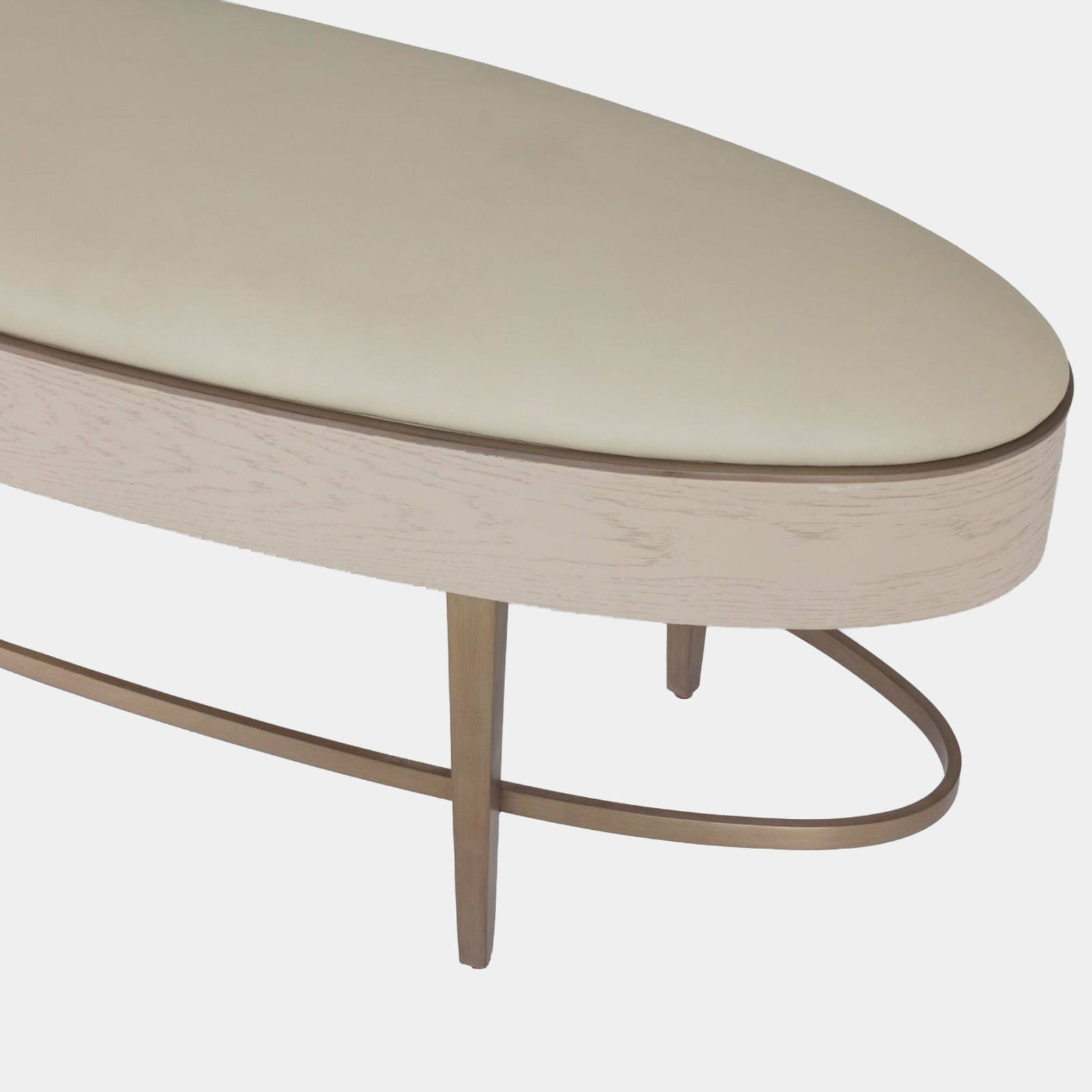 Ellipse Bench-Ivory