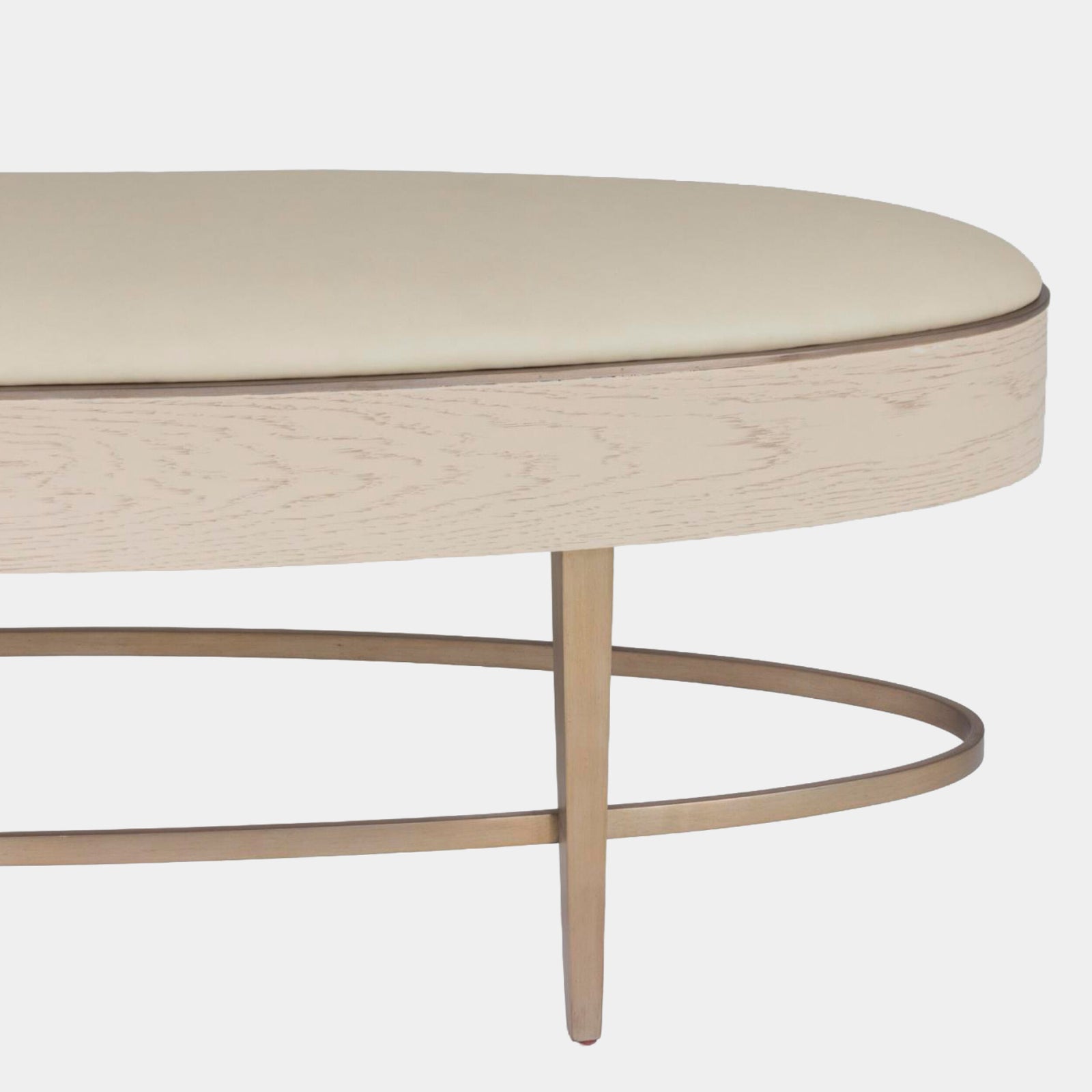Ellipse Bench-Ivory
