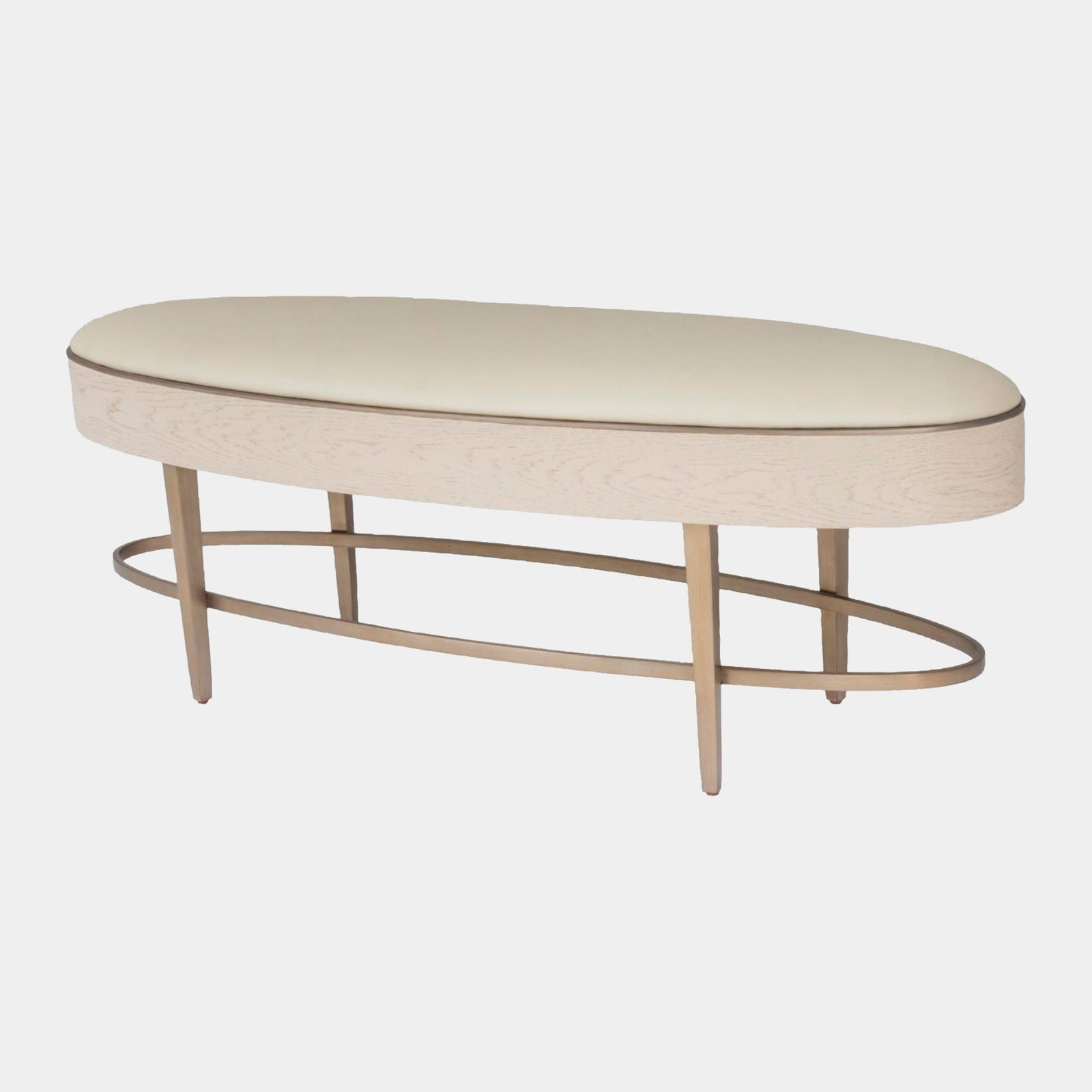 Ellipse Bench-Ivory