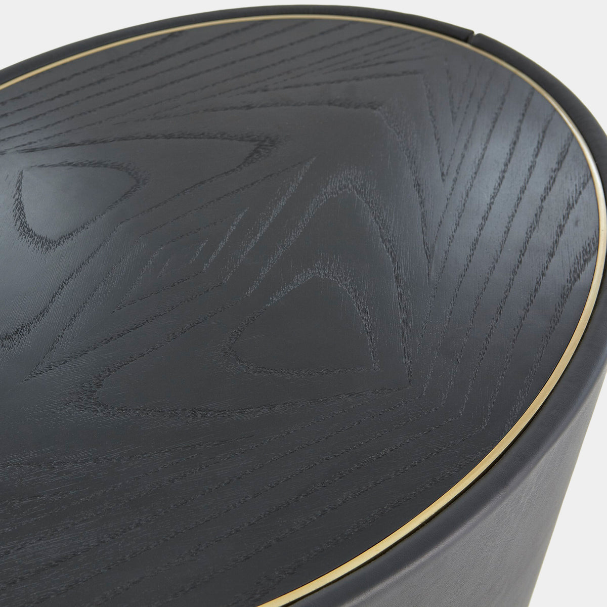 Ellipse Bedside Cabinet-Black