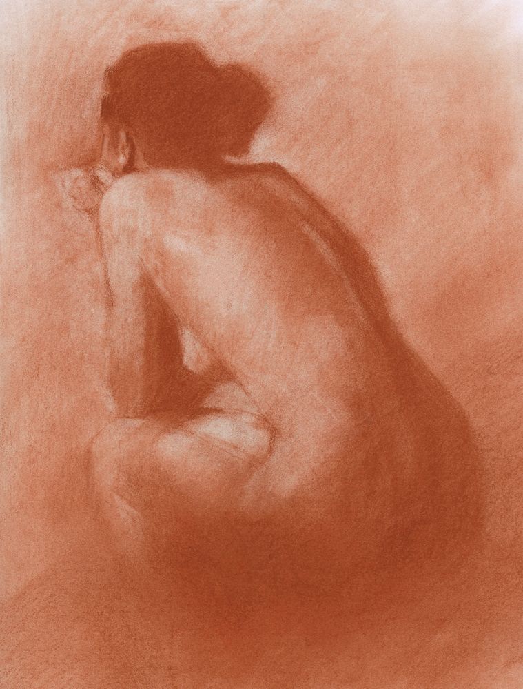 Girl Seated 1 — artwork
