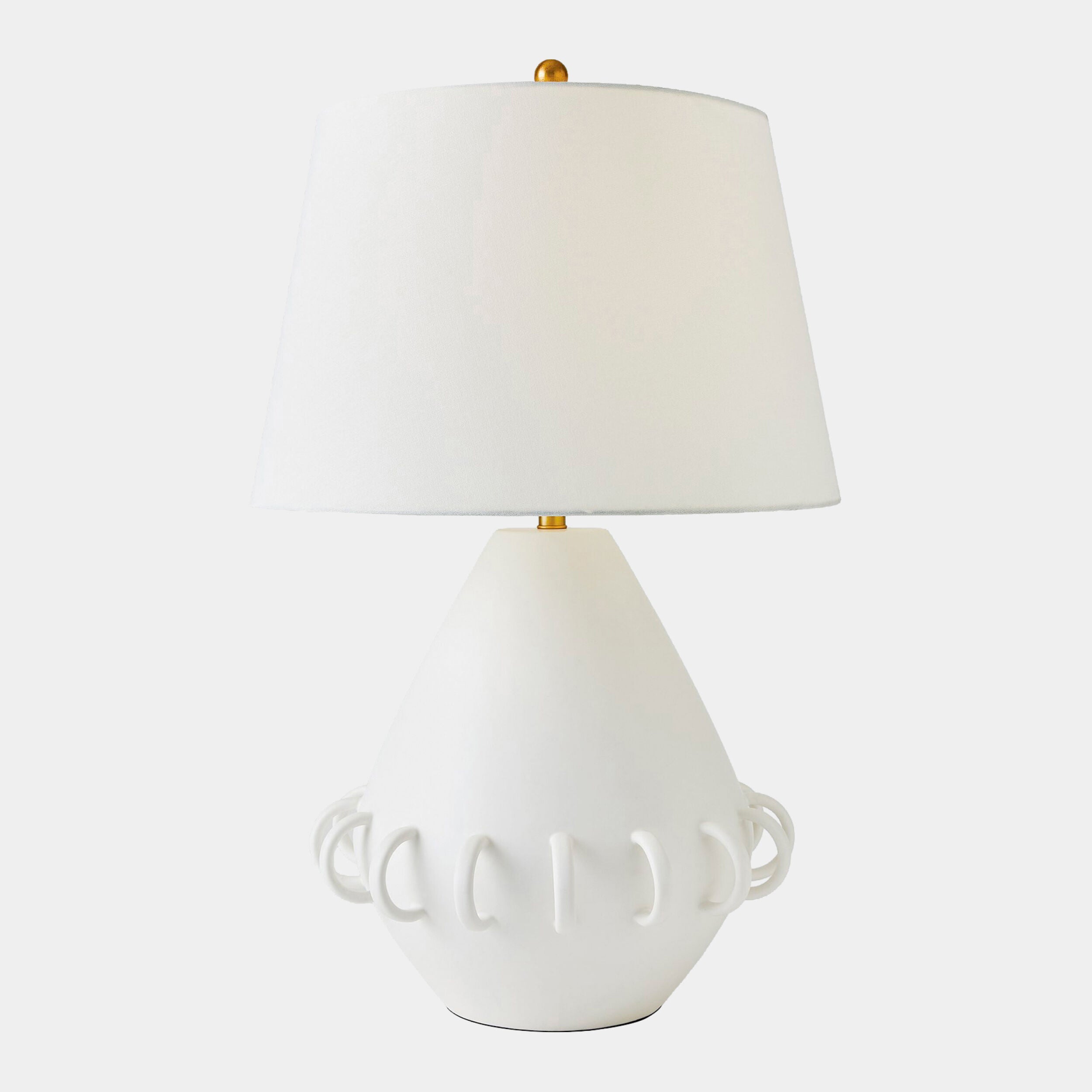Bangle Lamp-Matte White