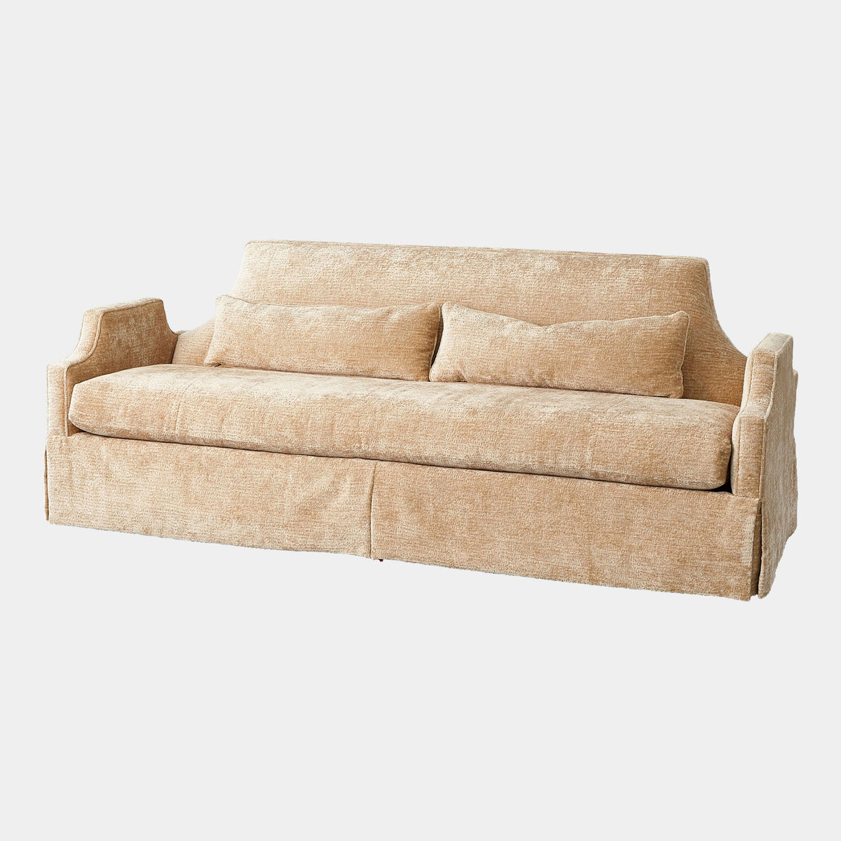 Diana Skirted Sofa-Finn-Hazelnut