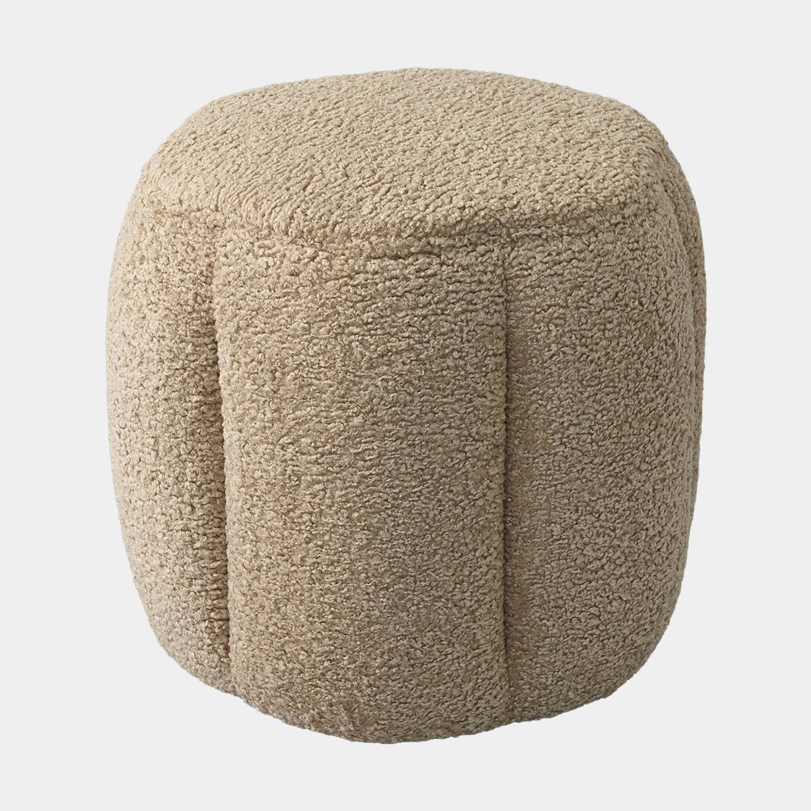 Tuffet Ottoman-Sheepskin-Toast