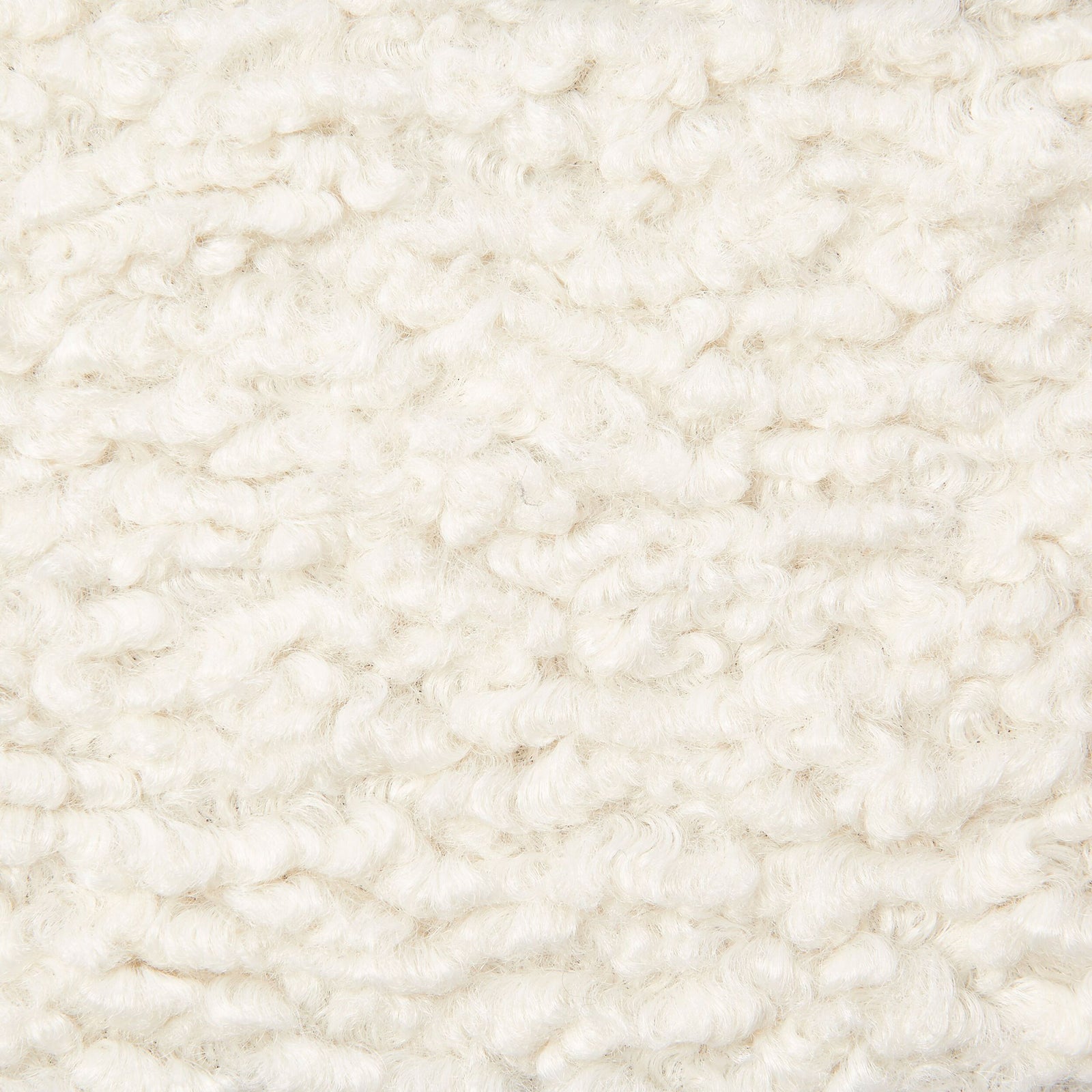 Tuffet Ottoman-Sheepskin-Natural