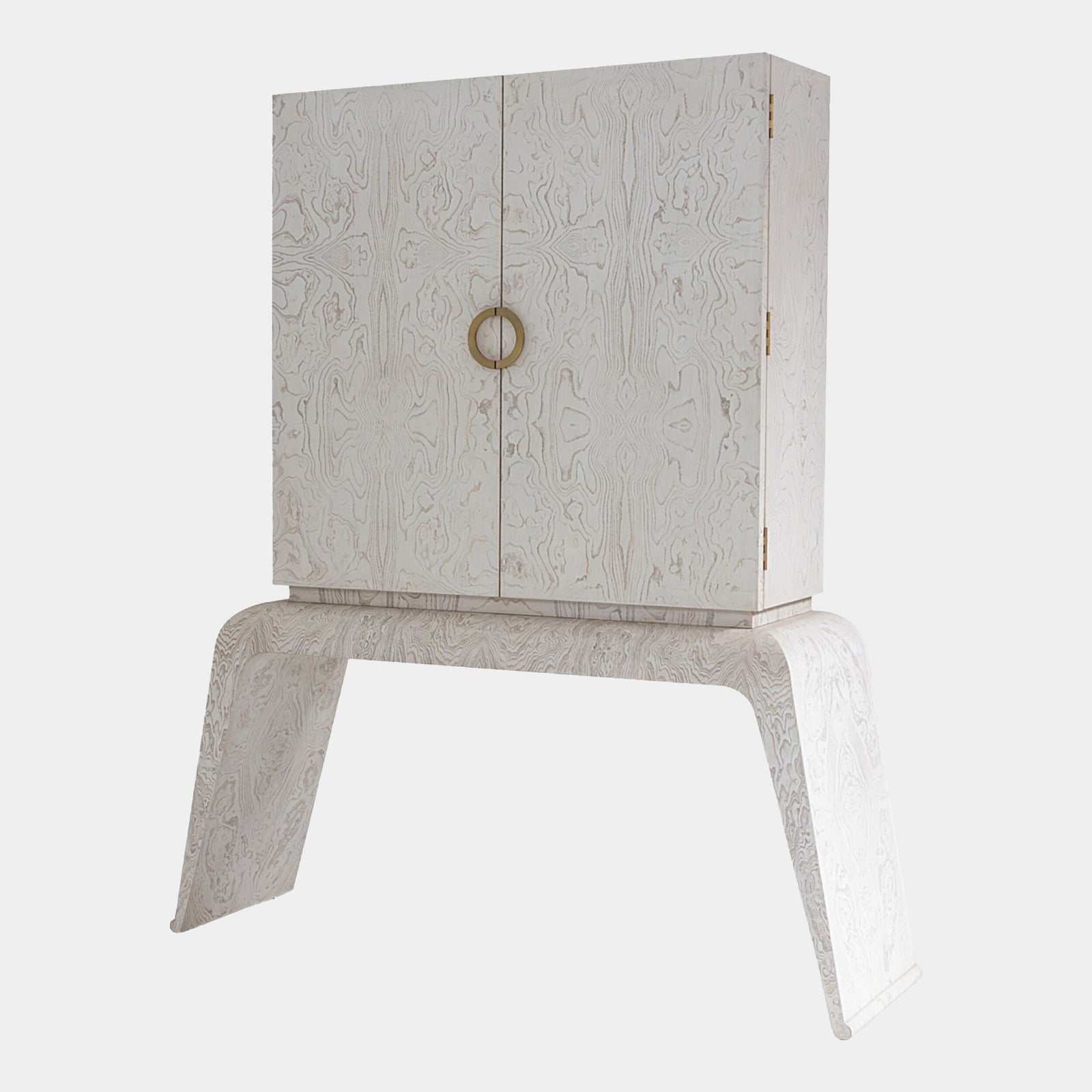 Baxter Bar Cabinet-White