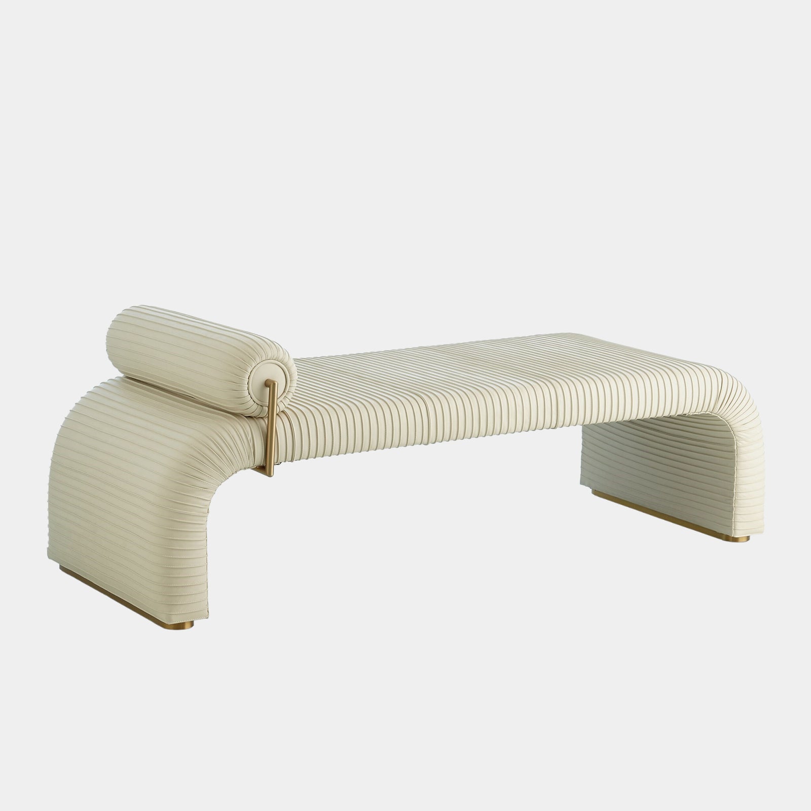 Cade Daybed-Milk Leather