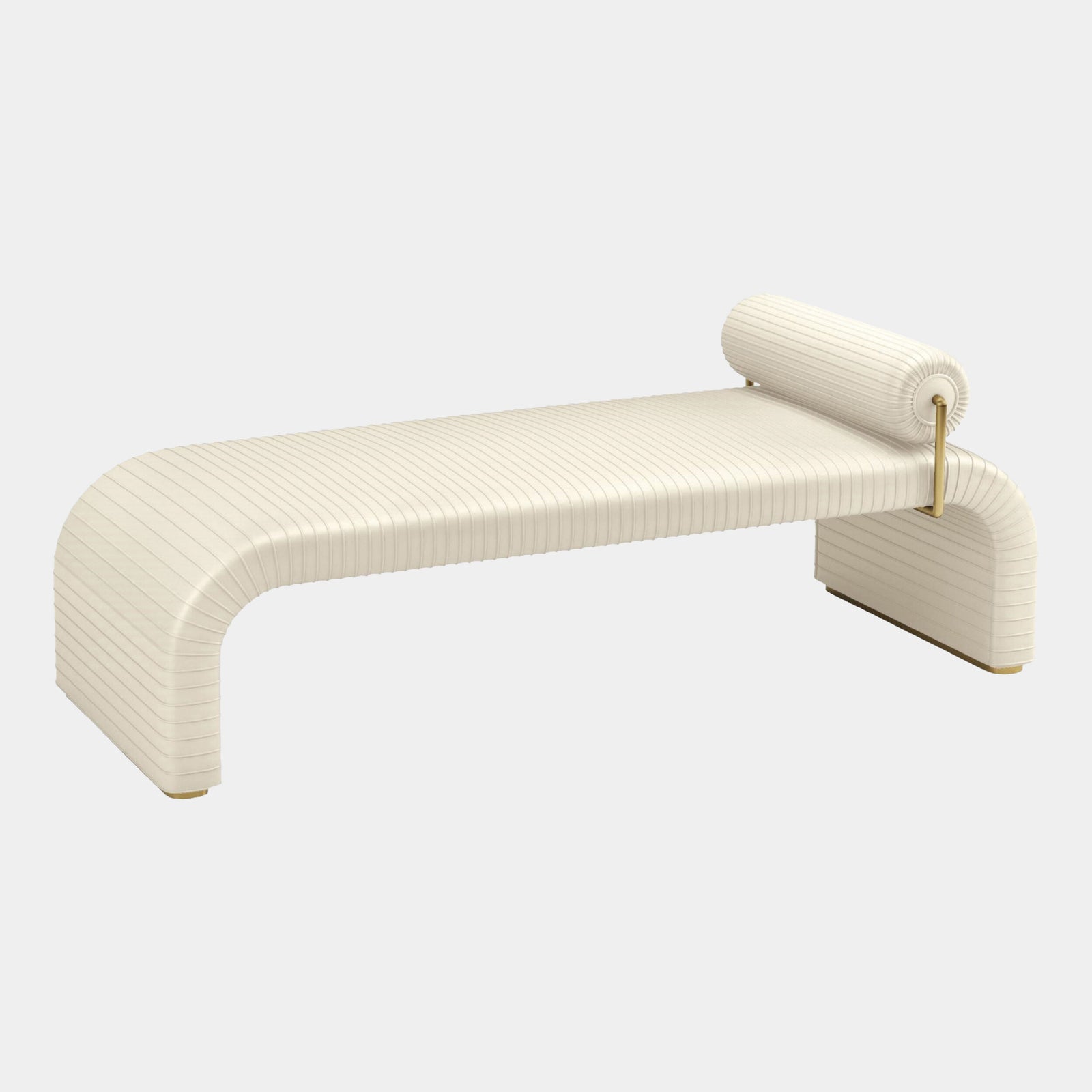 Cade Daybed-Milk Leather