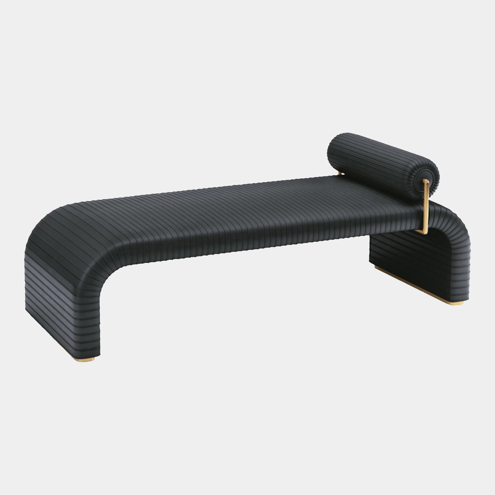 Cade Daybed-Graphite Leather