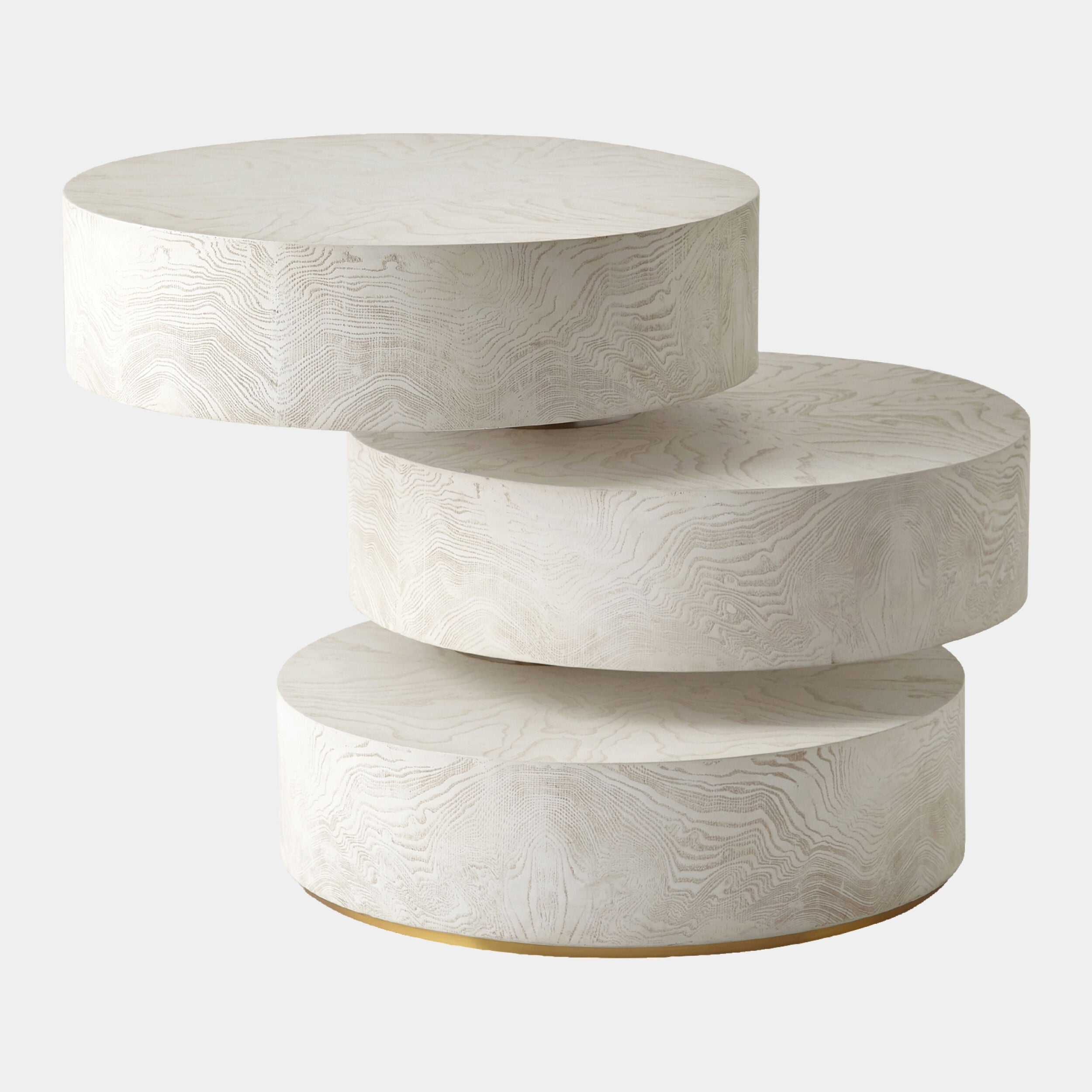 Pivot Side Table-White