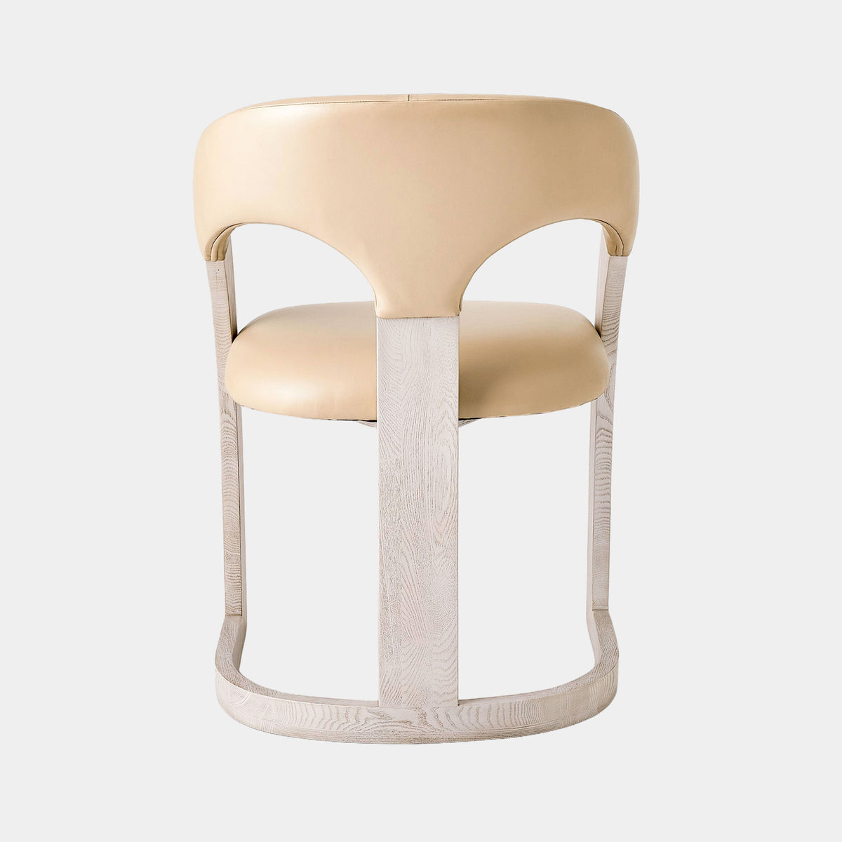 Delia Dining Chair-White Burl
