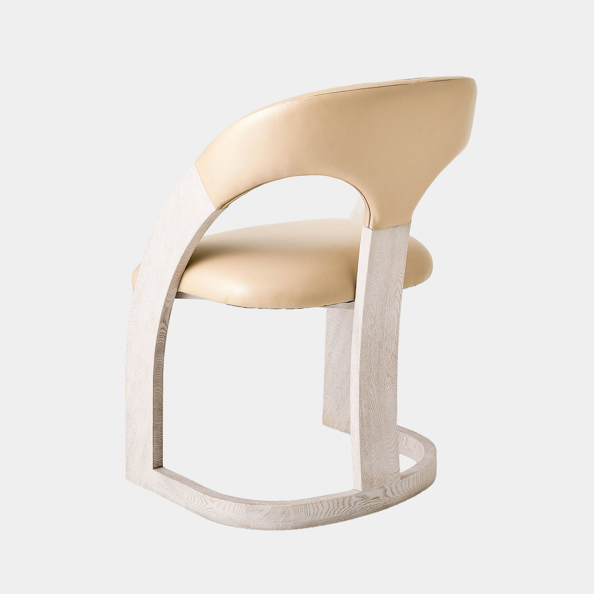 Delia Dining Chair-White Burl