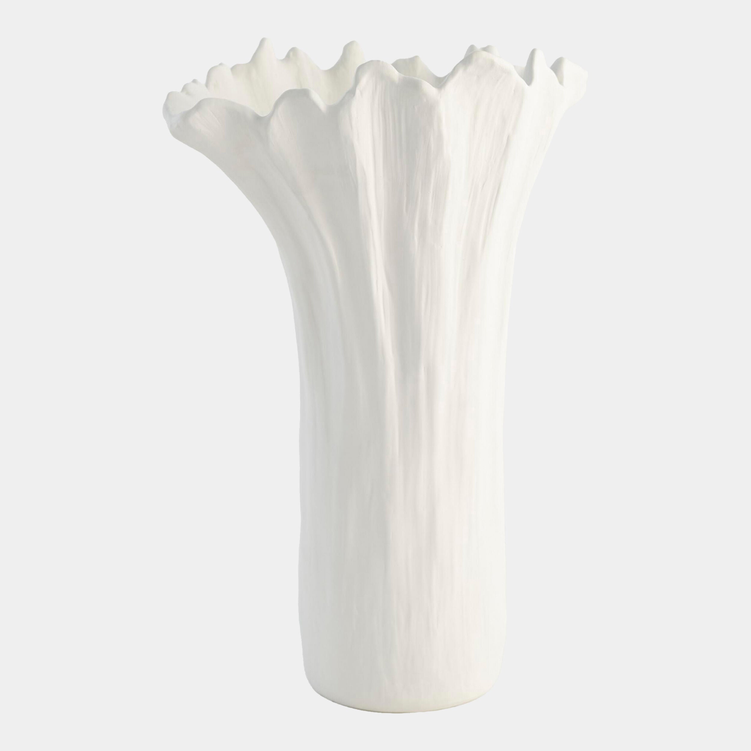 Mareggiata Organic Wave Tall Bowl-White