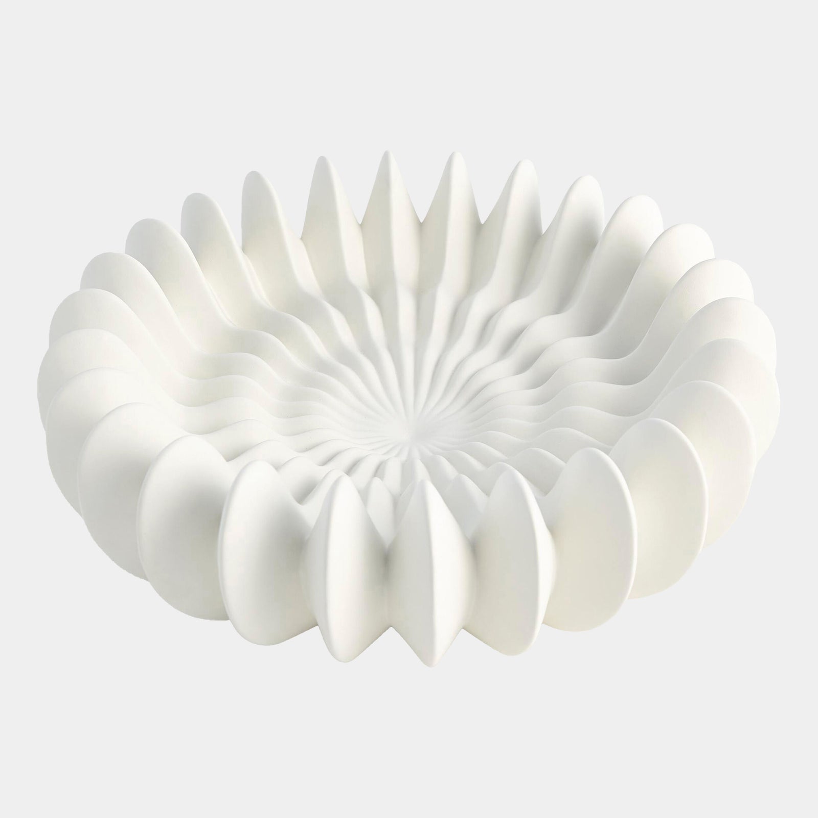Spicchi Line Bowl-Matte White