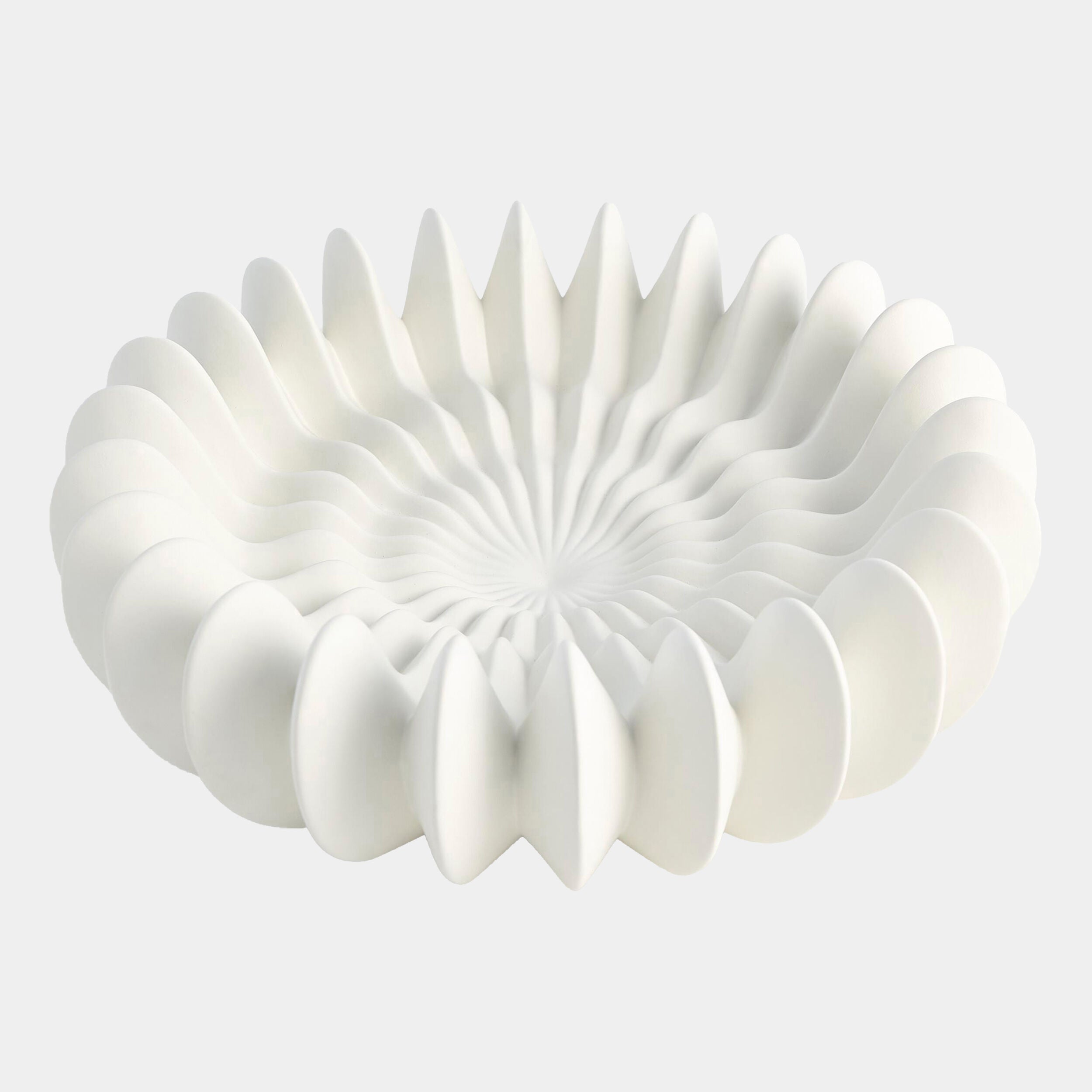 Spicchi Line Bowl-Matte White