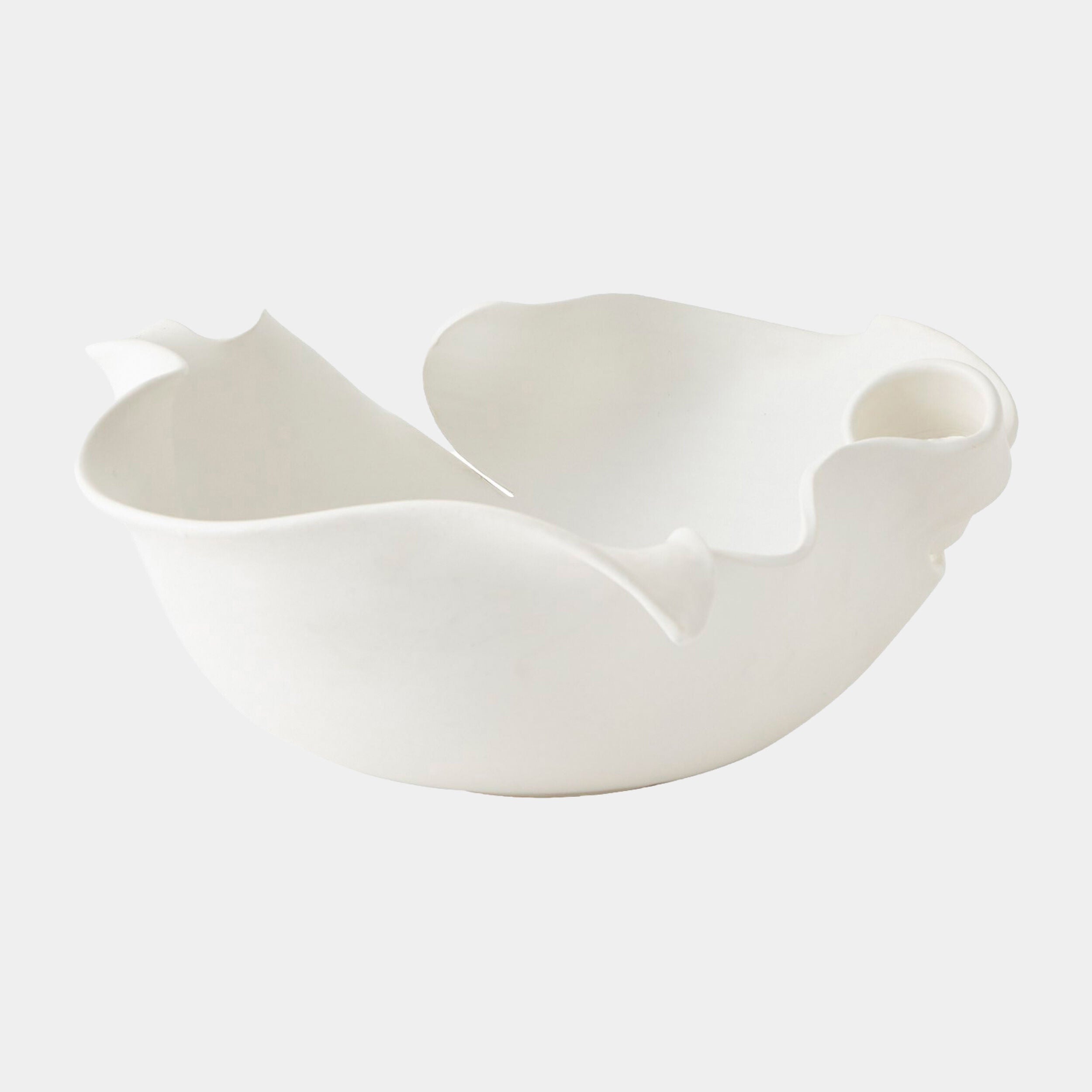 Charlotte Bowl-White