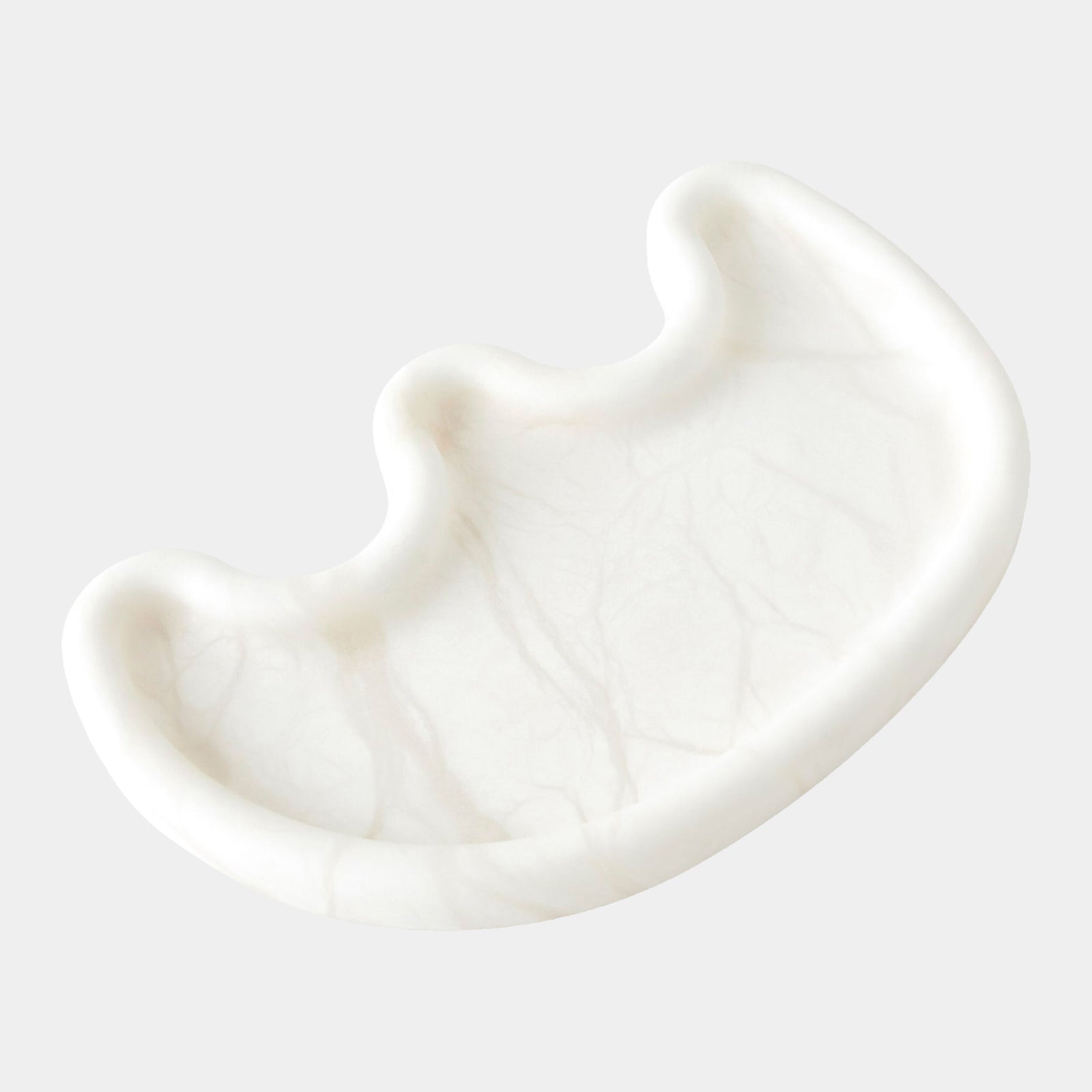 Amera Alabaster Tray-White