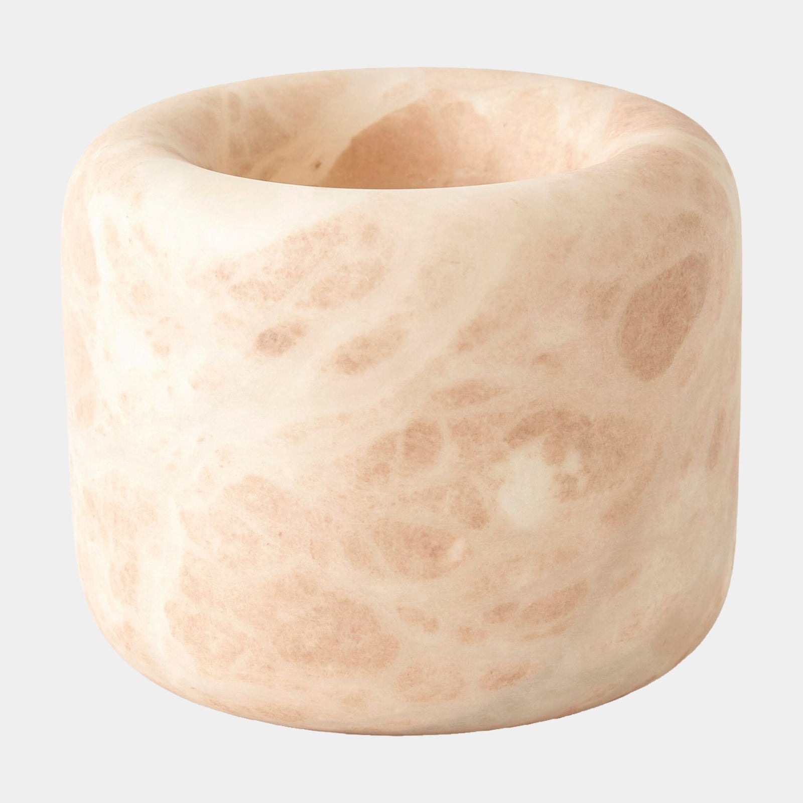 Claudia Ring Bowl-Alabaster-Sand-Tall