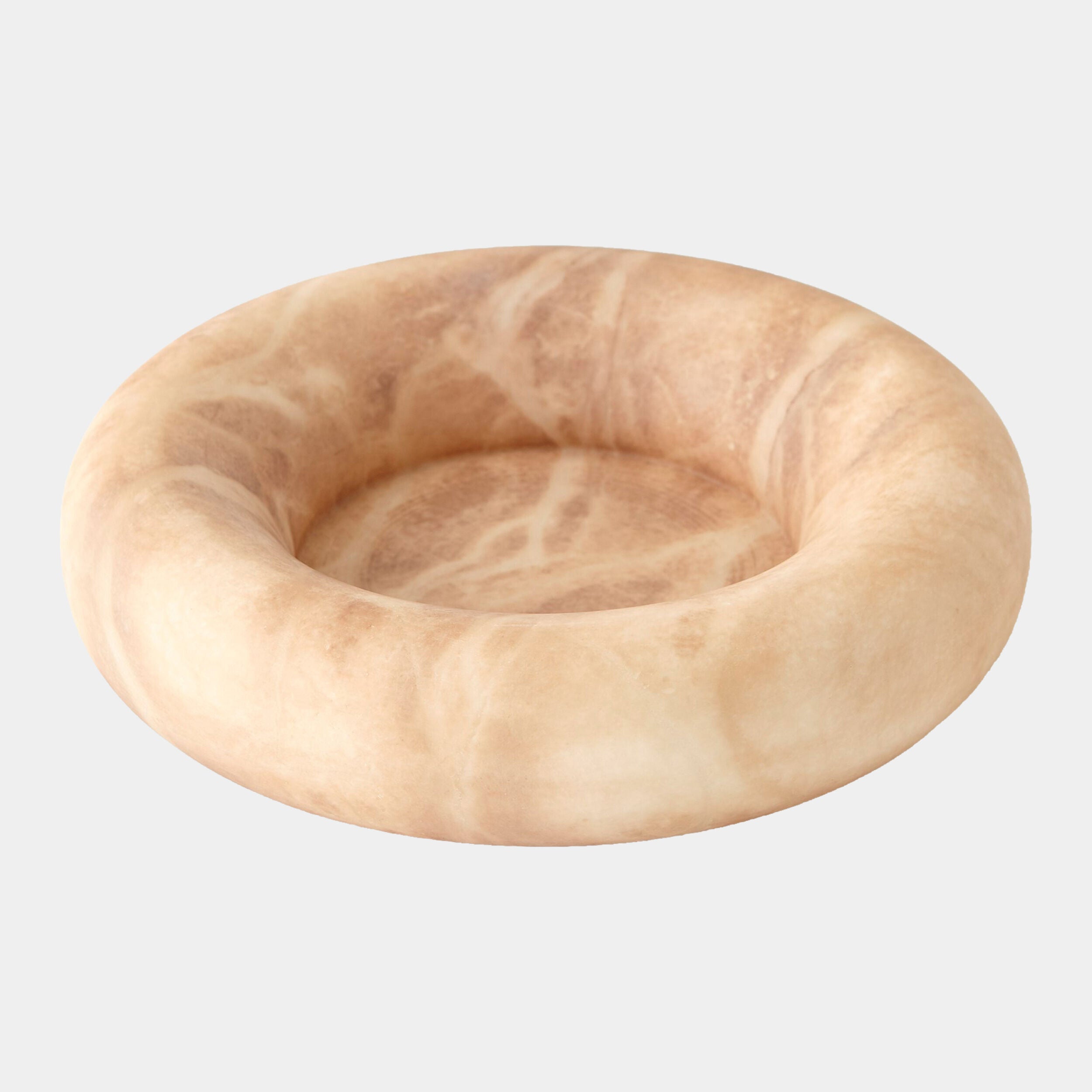 Claudia Ring Bowl-Alabaster-Sand-Squat