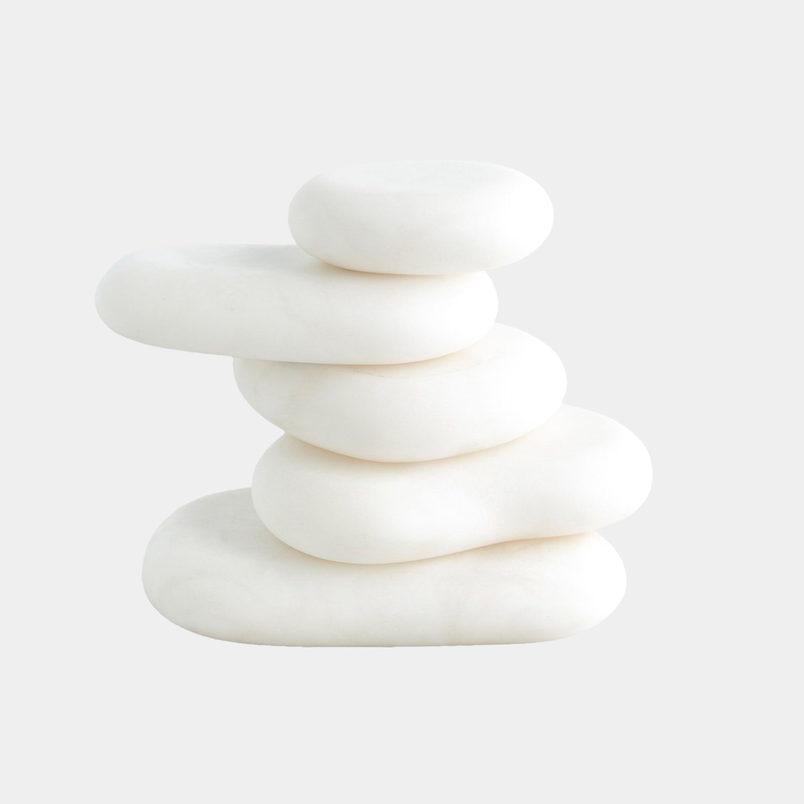 Alabaster River Rocks-White