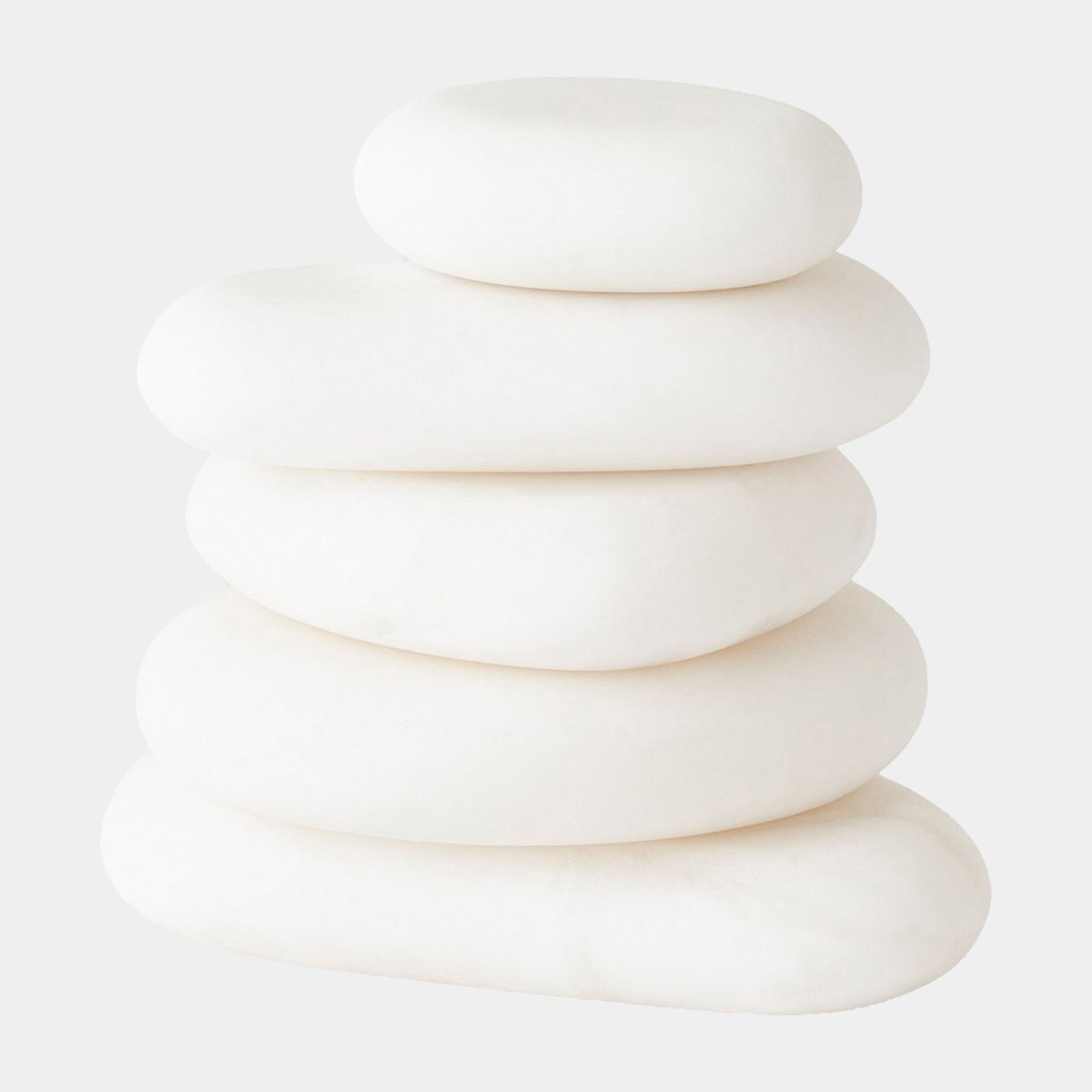 Alabaster River Rocks-White