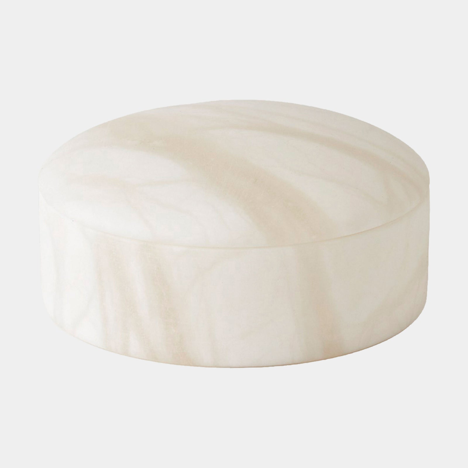 Gala Alabaster Canister-White-Short