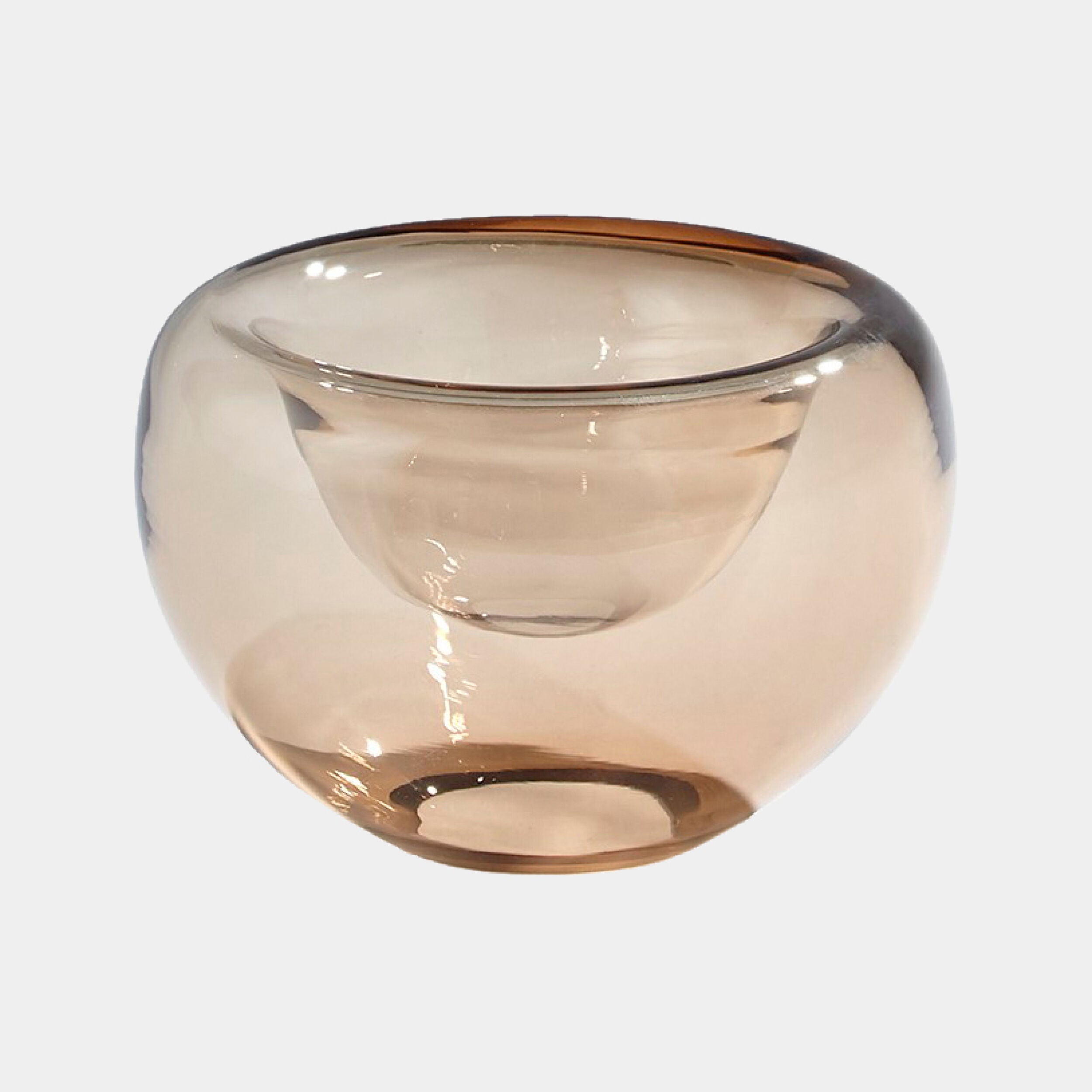 Double Take Bowl-Light Topaz-Sm