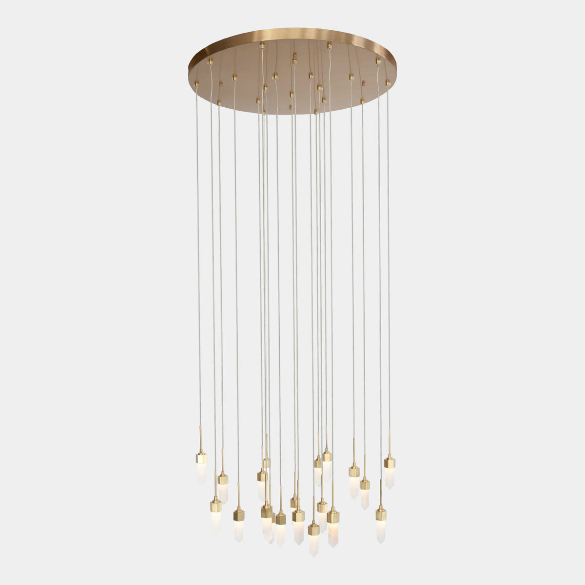 Leo Chandelier-20 Drop Round-125" Drop