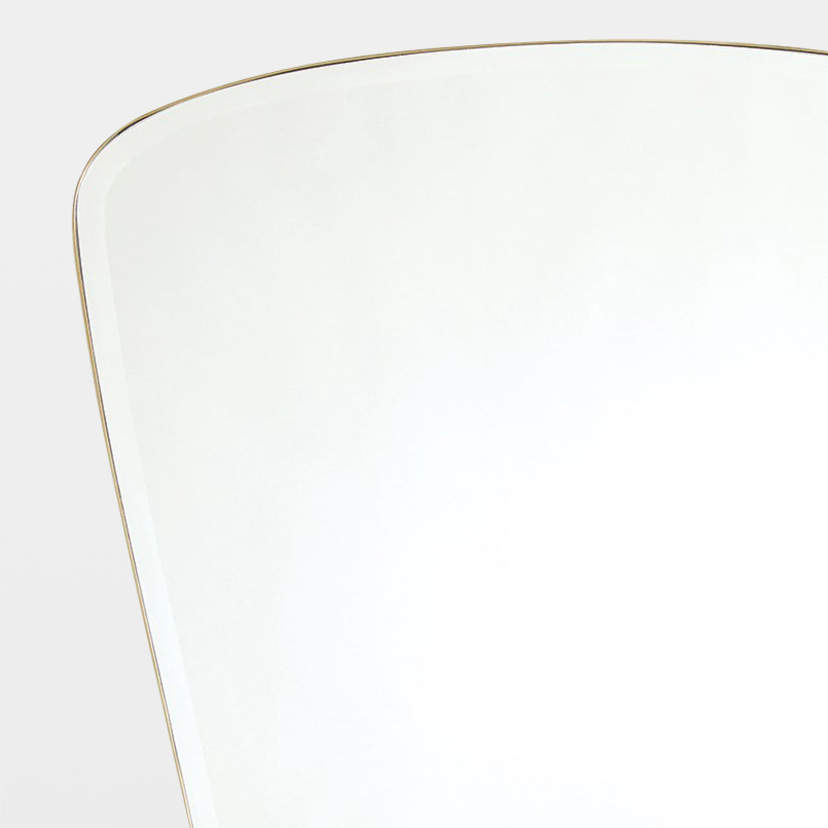 Key Mirror-Simple Satin Brass