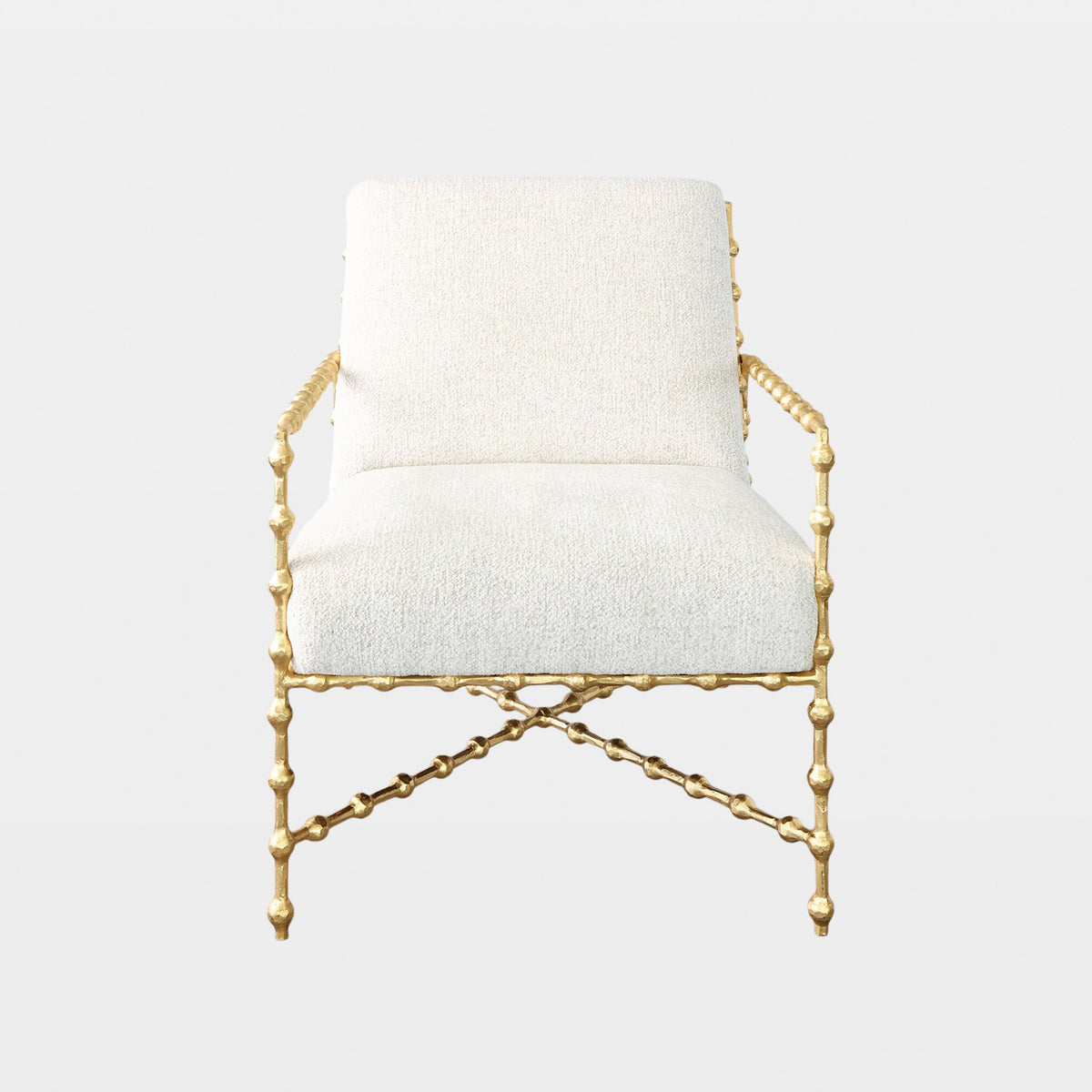 Elder Lounge Chair-Gold Leaf-Avoletta