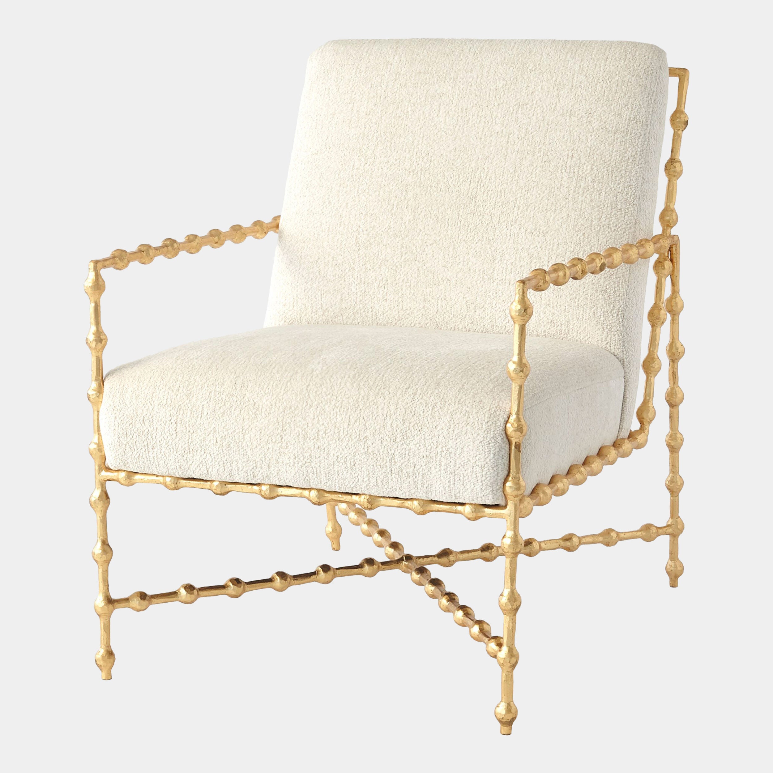 Elder Lounge Chair-Gold Leaf-Avoletta