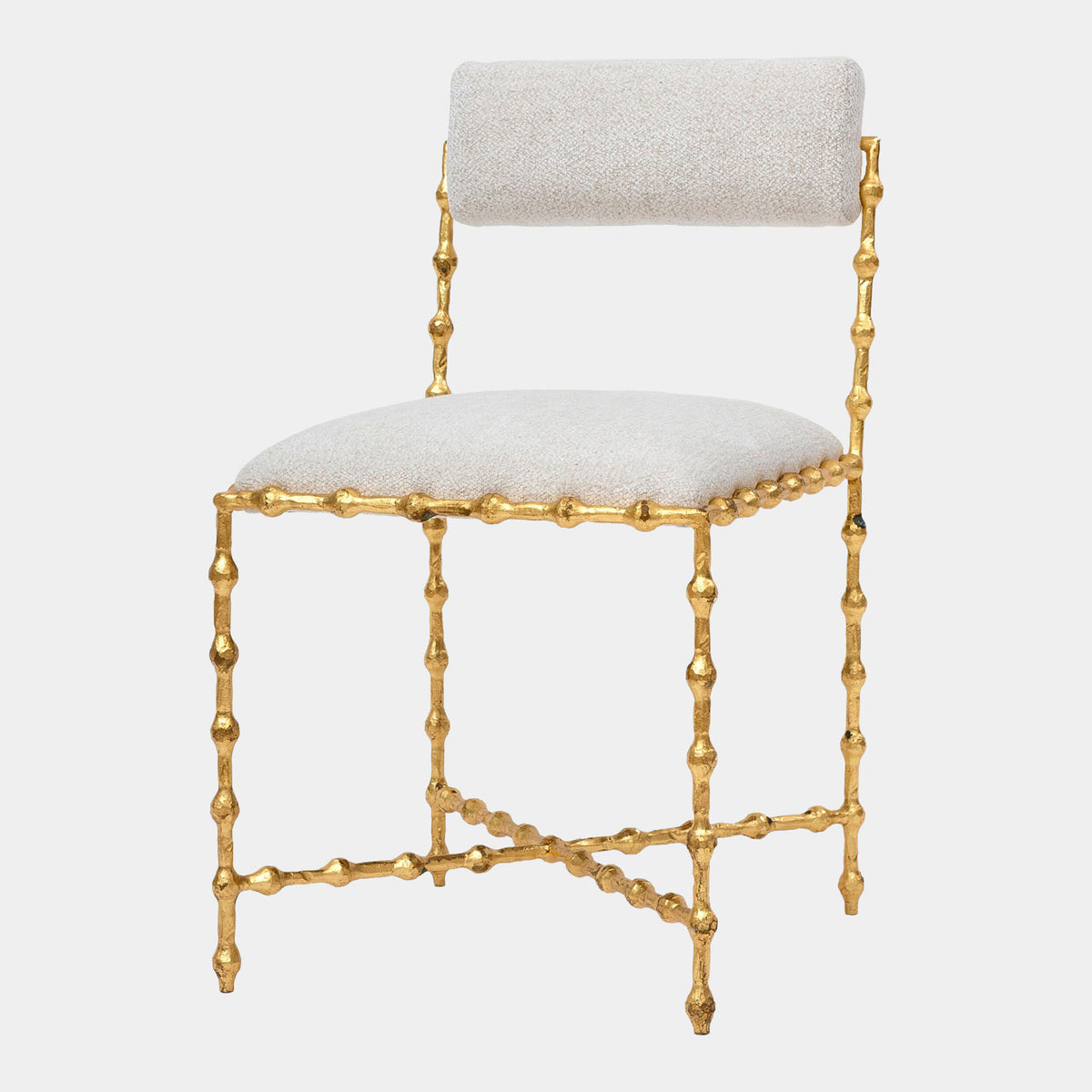 Elder Dining Chair-Gold Leaf-Avoletta