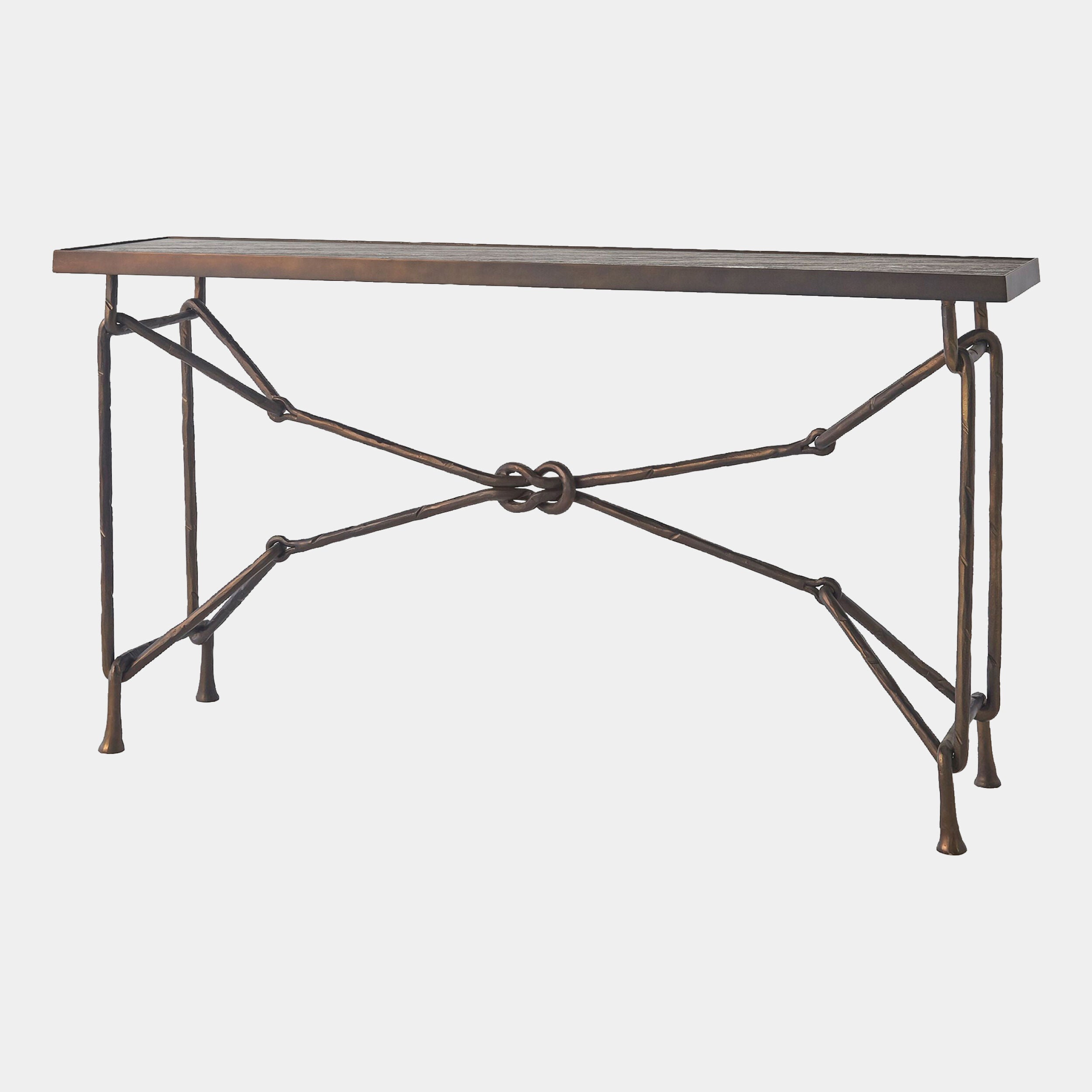 Love Knot Console-Bronze/Black