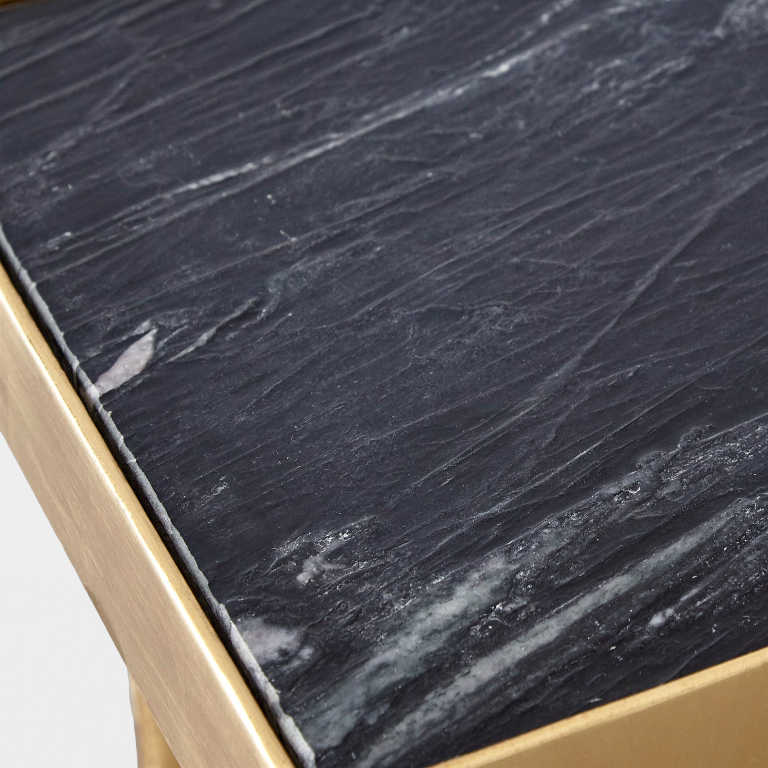 Love Knot Console-Gold Leaf/Black