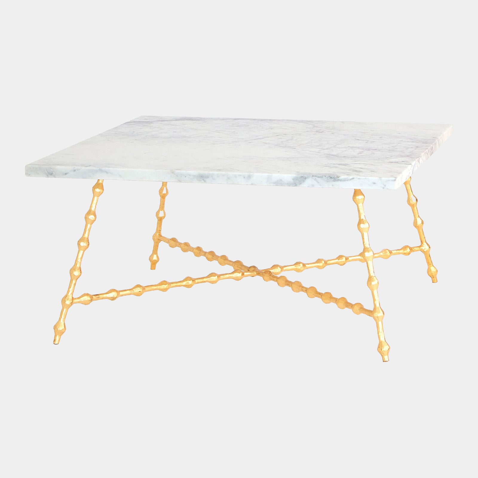 Elder Cocktail Table-Gold Leaf