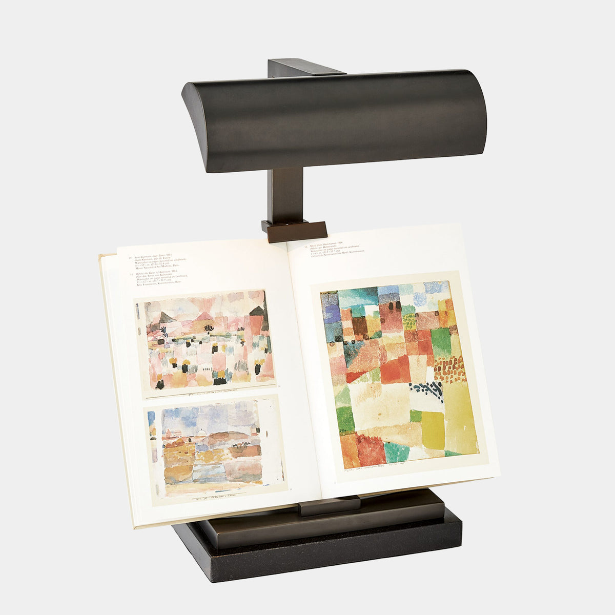 Edgar Tabletop Easel Lamp-Bronze