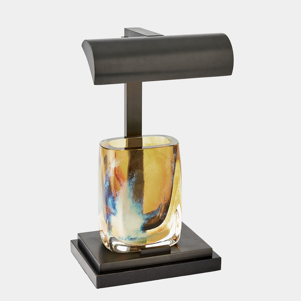 Edgar Tabletop Easel Lamp-Bronze