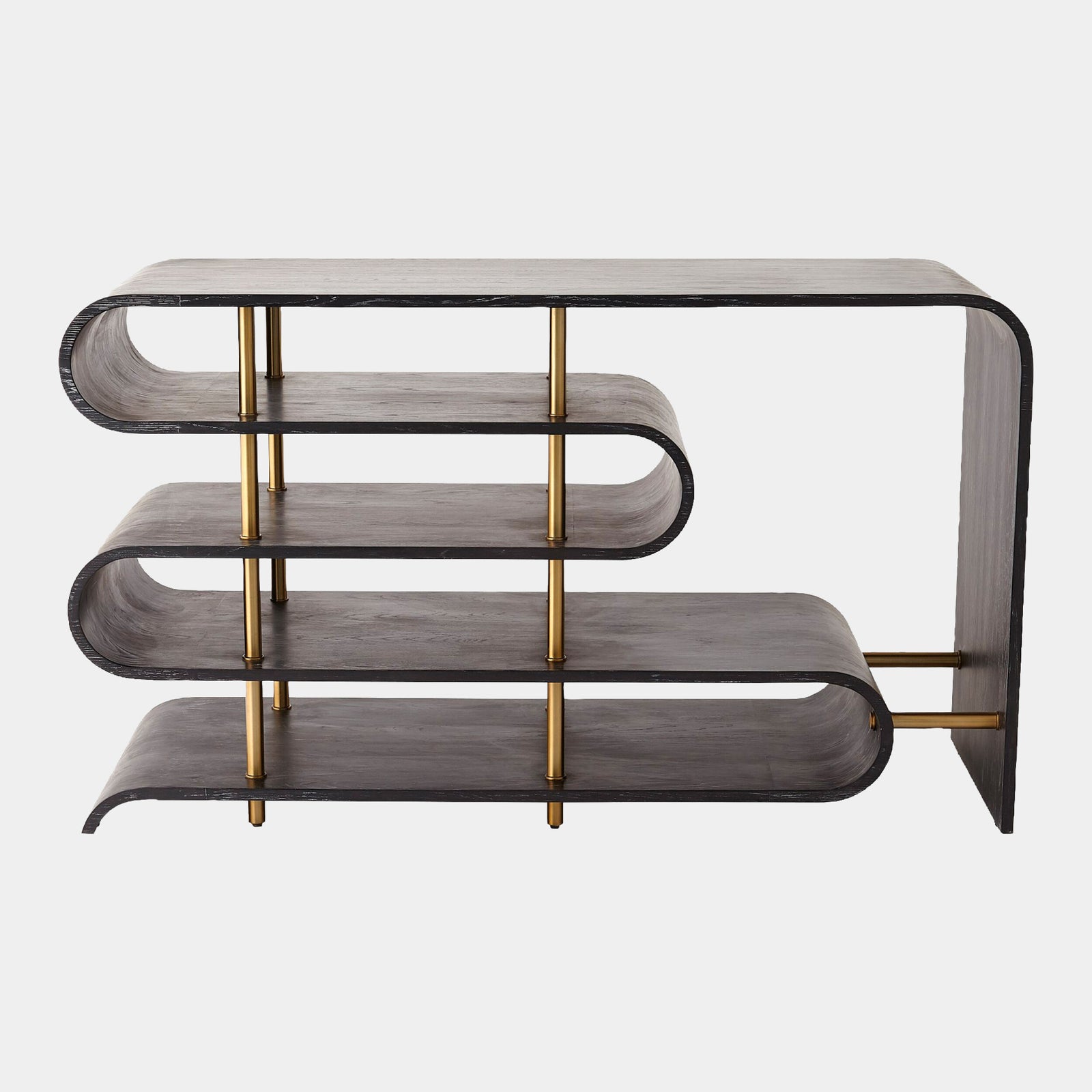 Traverse Console-Ebony Cerused