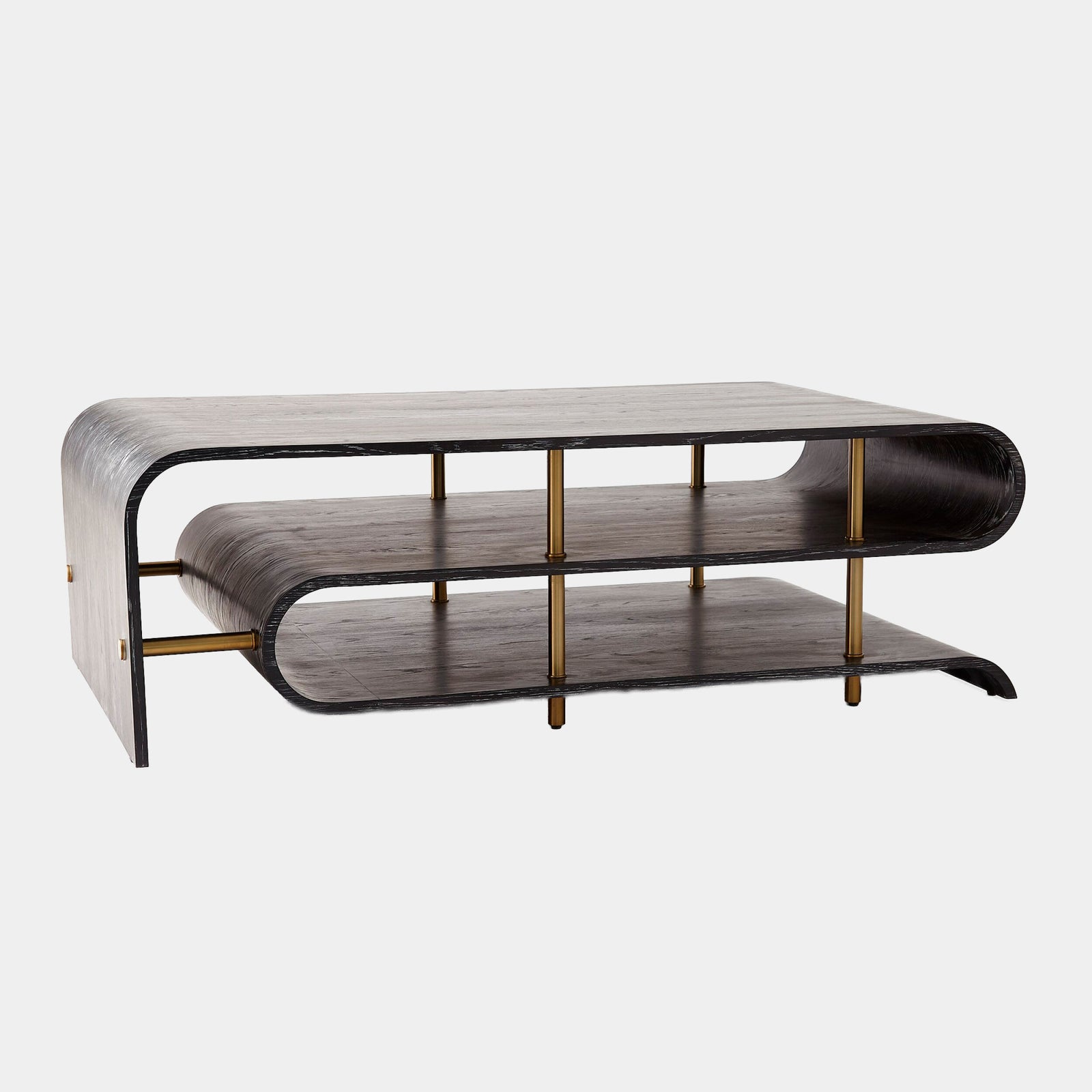 Traverse Coffee Table-Ebony Cerused