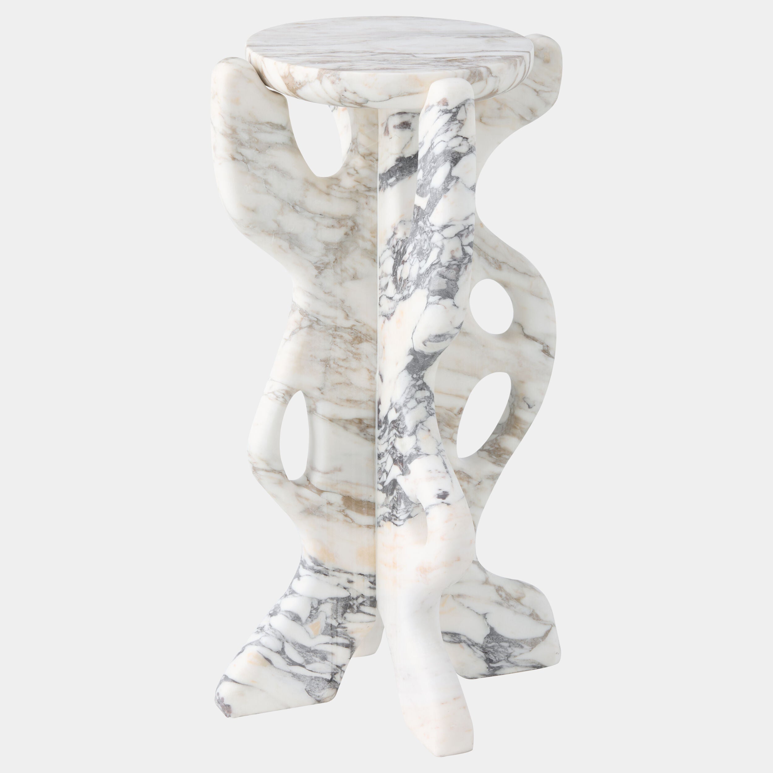 Allegra Drinks Table-Calacatta