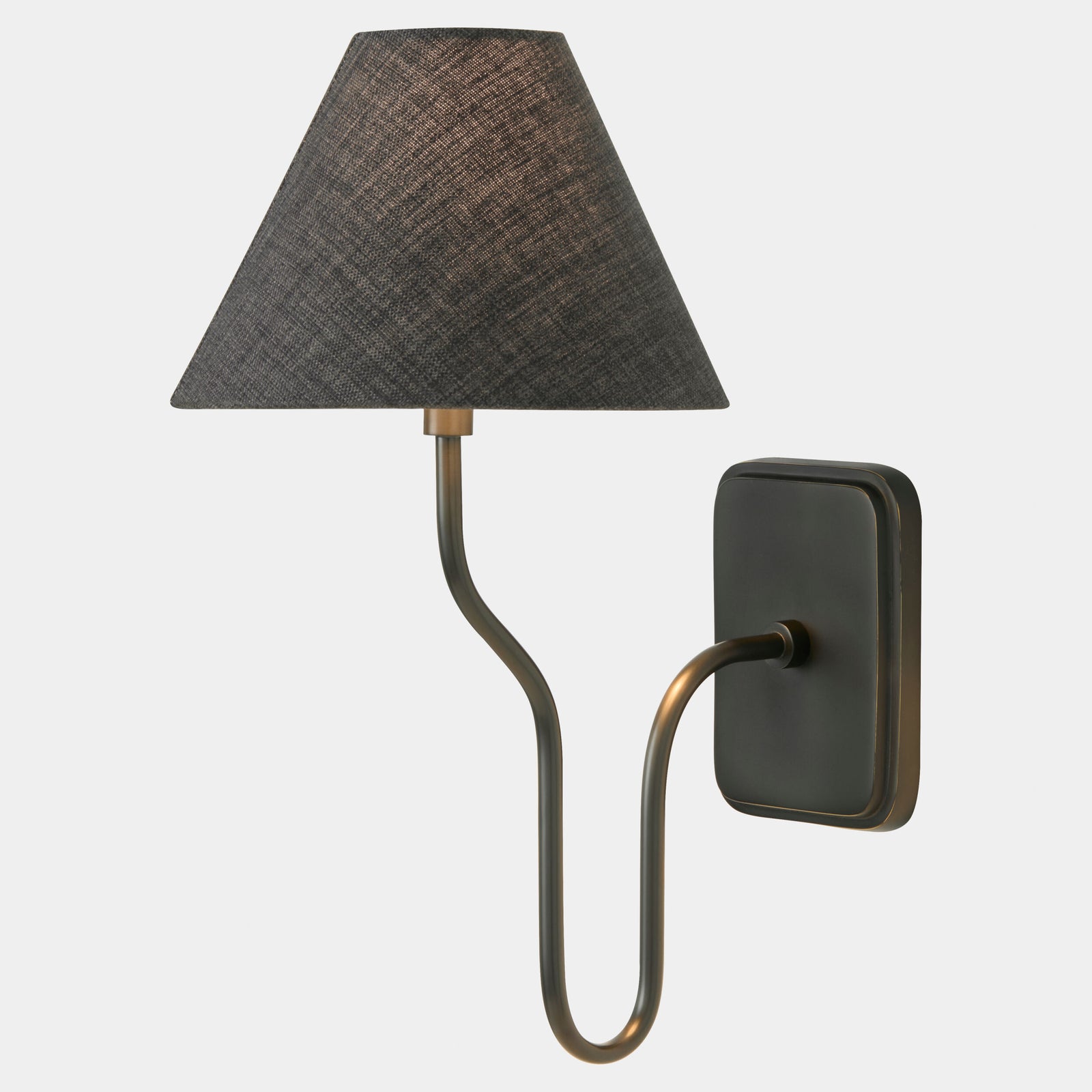 Swerve Sconce-Bronze