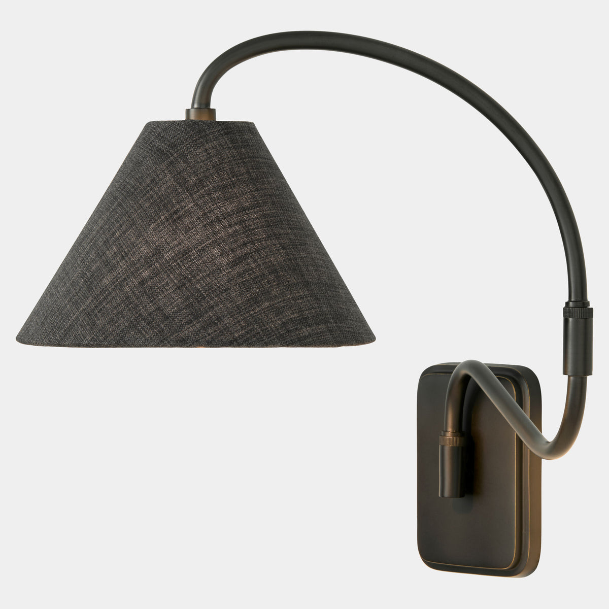 Swerve Adjustable Wall Sconce-Bronze