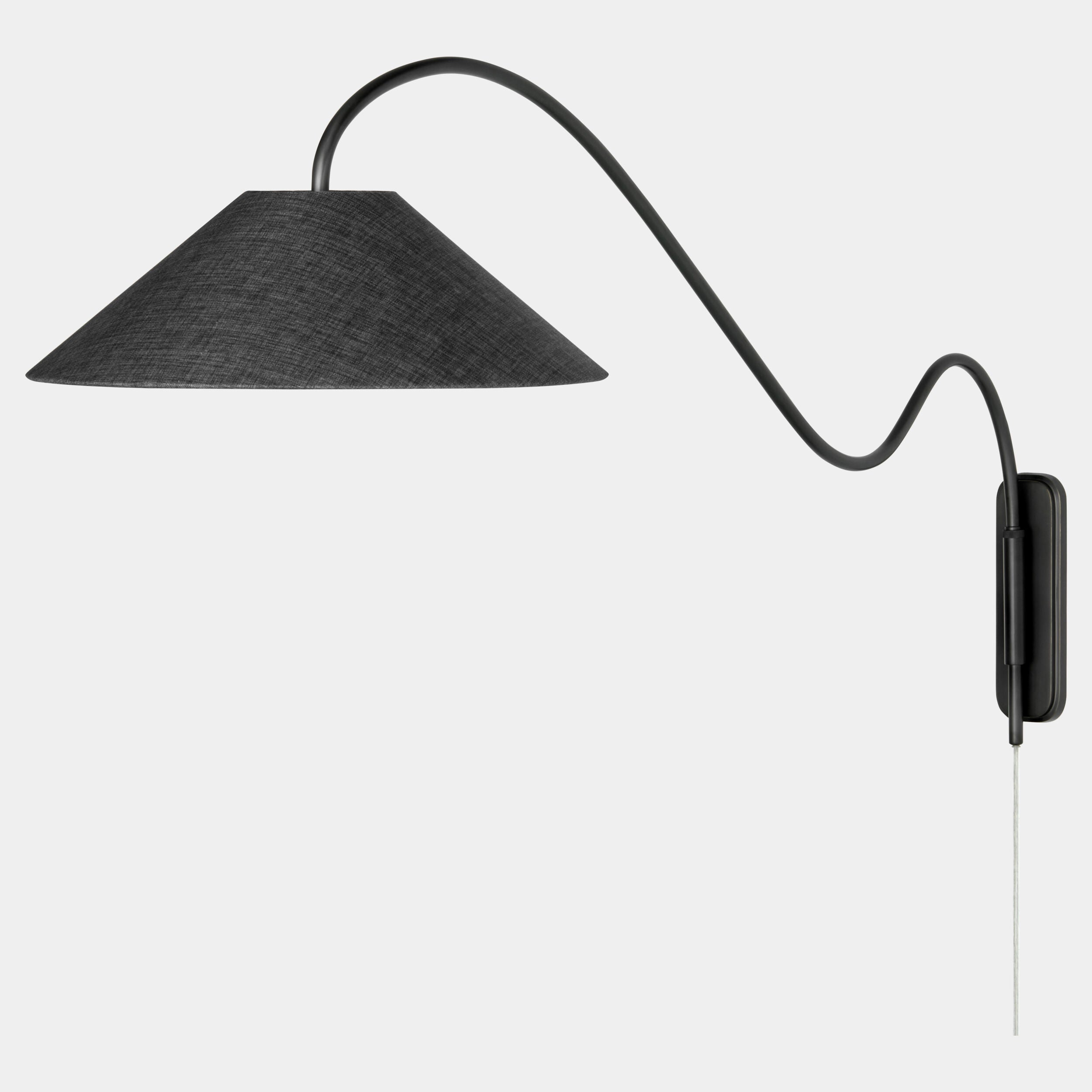 Swerve Wall Lamp-Bronze