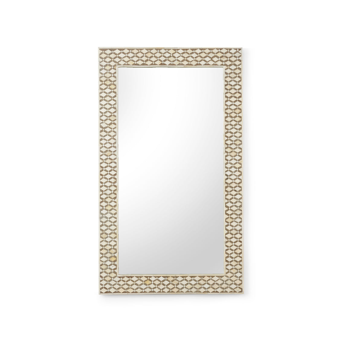Elgon Mirror - Brown in 48 / Wood - Chelsea House