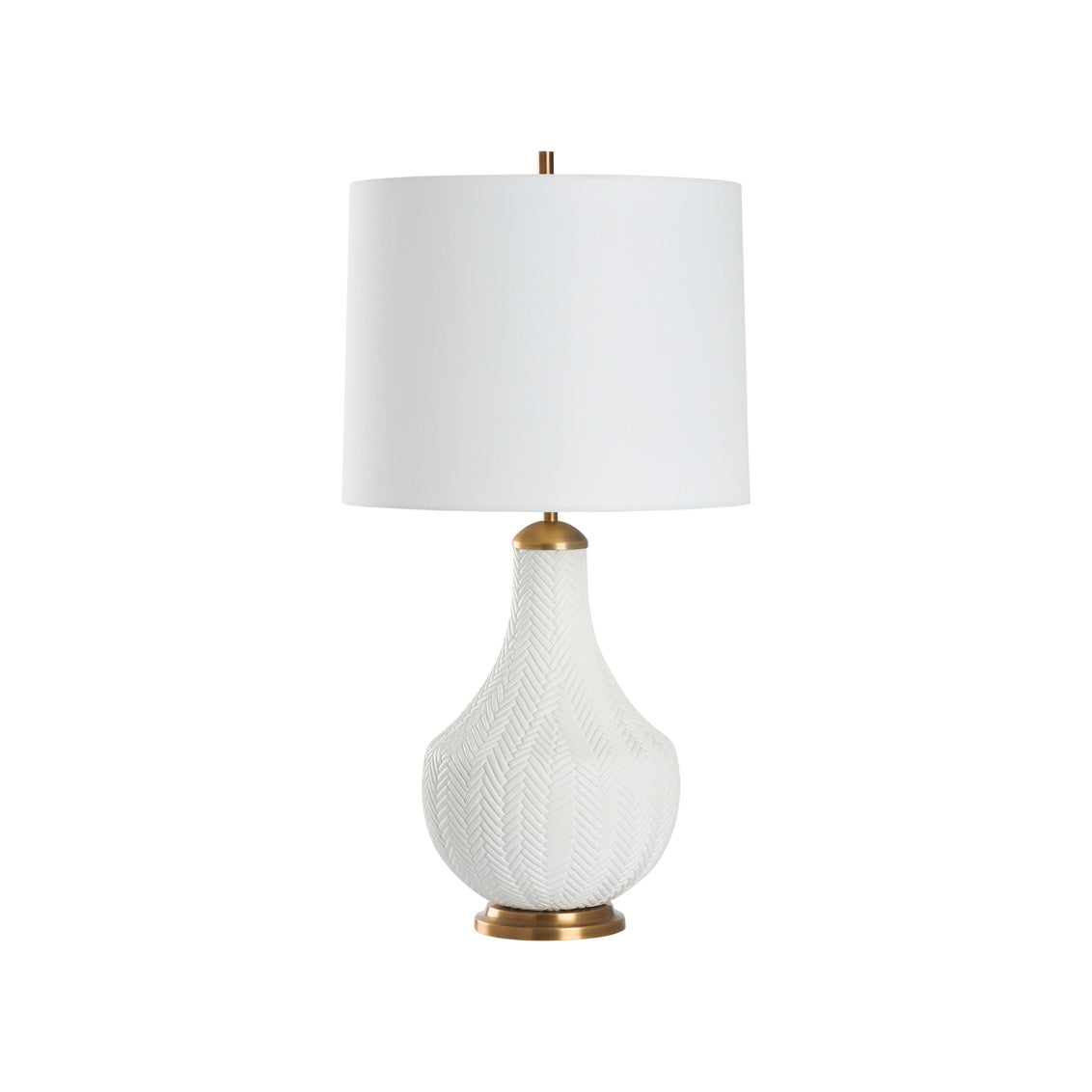 Herringbone Table Lamp
