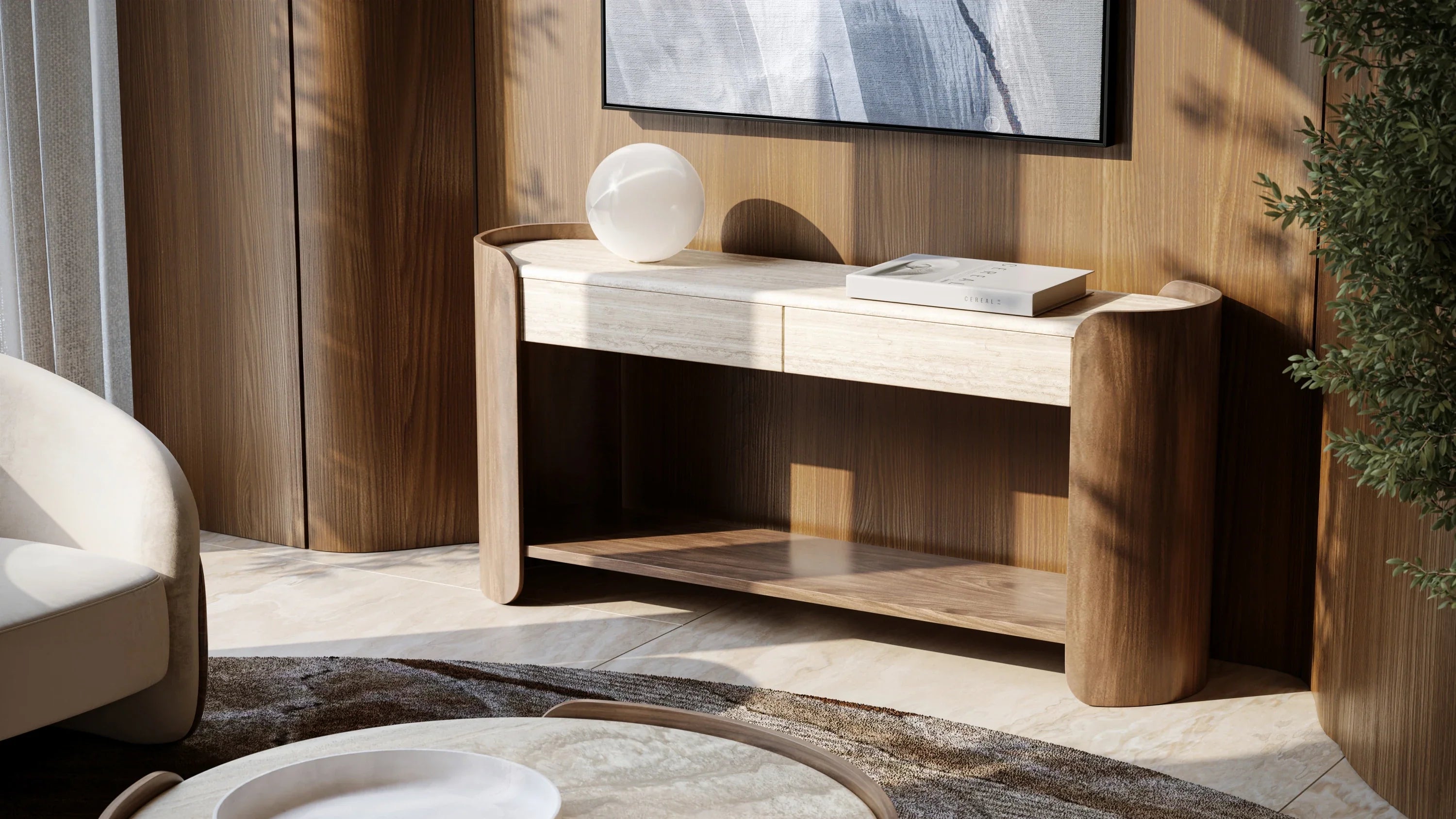 Fleur Console Table – Side & End Tables by Caracole | Sutter & Vale
