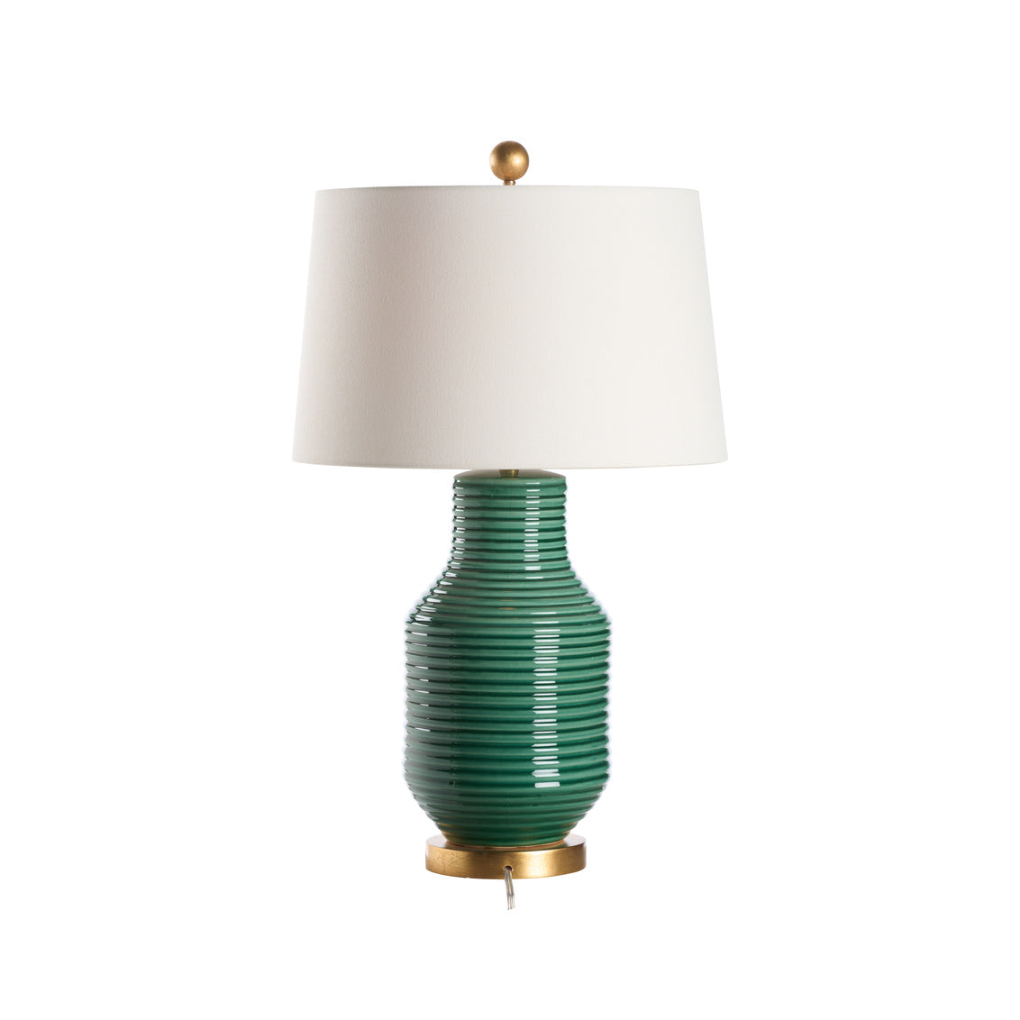 Lydia Lamp - Emerald Green