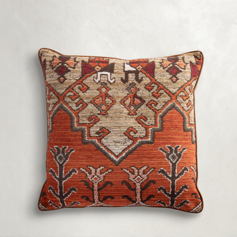 Kilim Me Softly Reef Feather 26x26