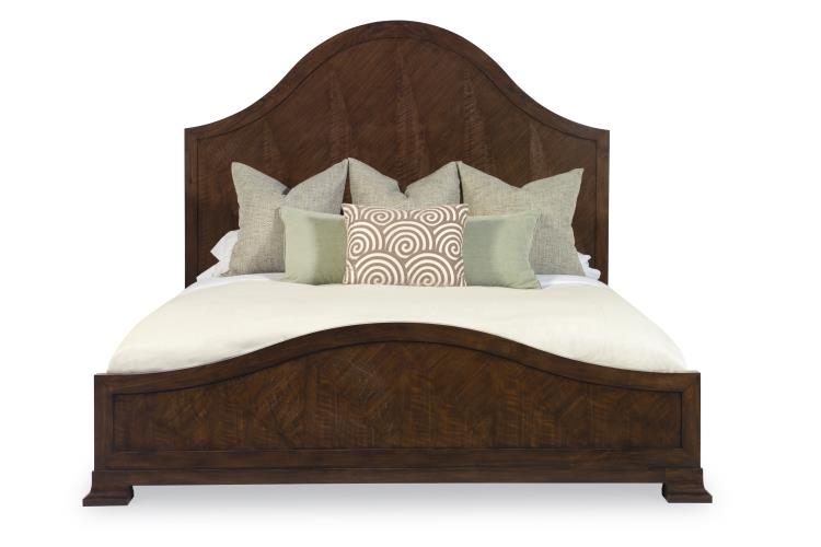 Mcalpine Wood Panel Bed -