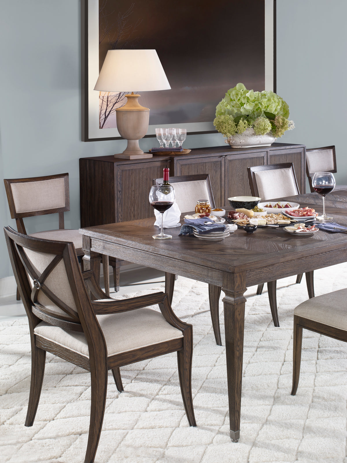 Daniel Dining Table - Brown